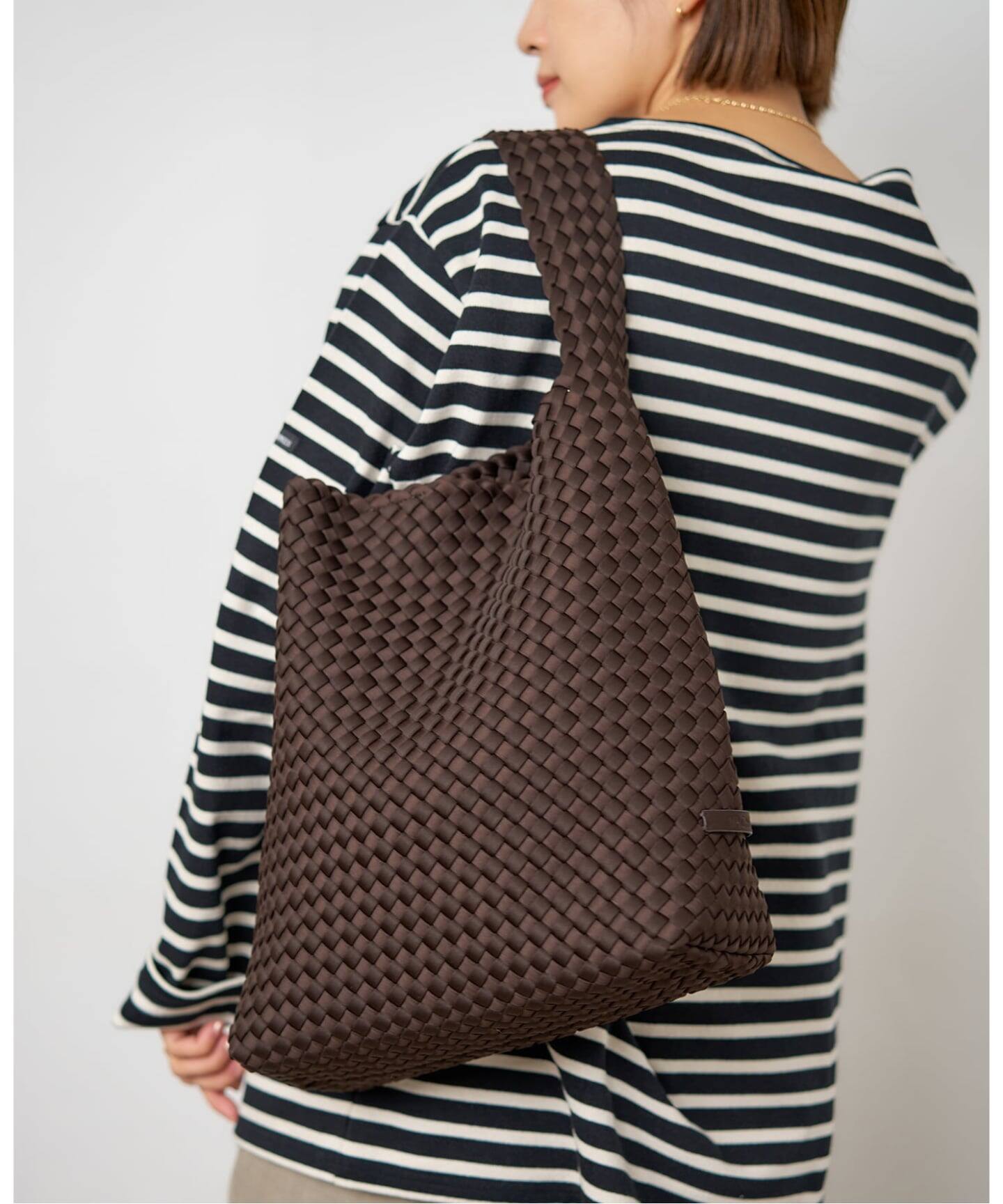 追加》NAGHEDI/ナゲディ Nomad Medium Hobo トートバッグ SN04023LD