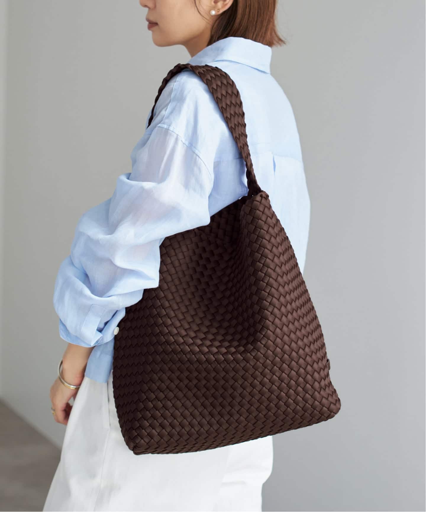 Deuxieme Classe NAGHEDI/ナゲディ NOMAD LARGE 追加》NAGHEDI/ナゲディ Nomad Medium Hobo トートバッグ