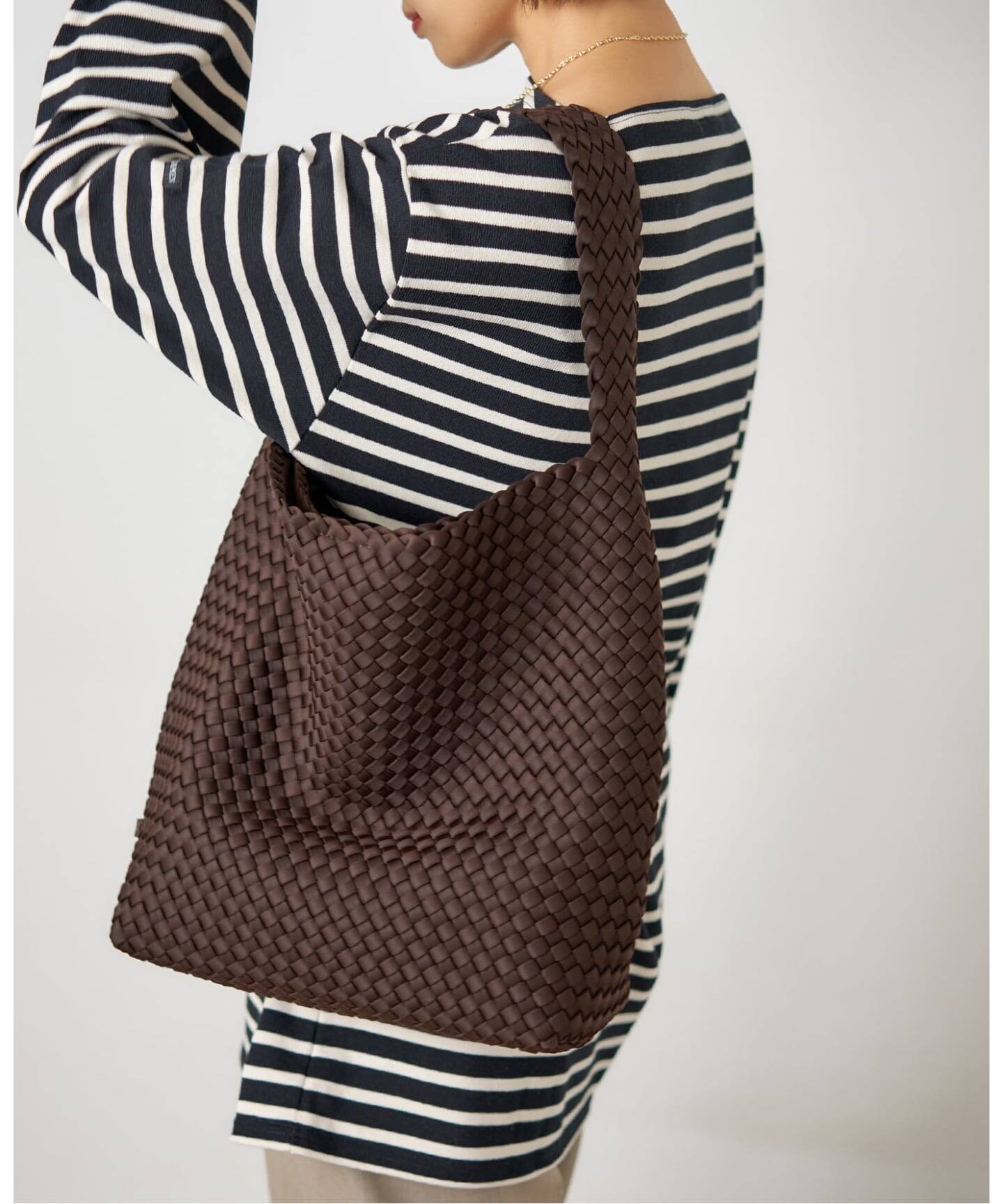 追加》NAGHEDI/ナゲディ Nomad Medium Hobo トートバッグ SN04023LD 