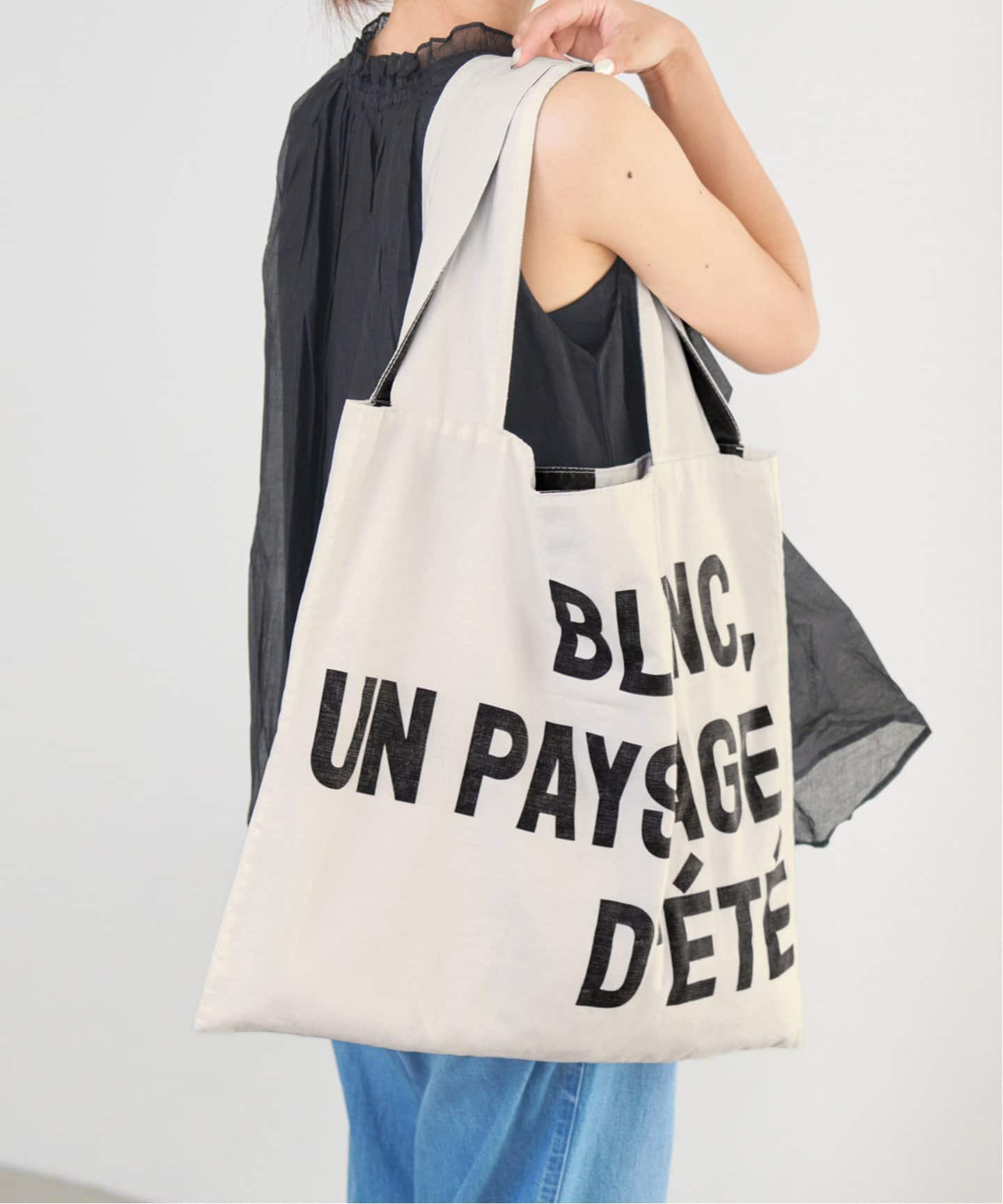 バッグ IENA BLANC COTTON BAG WEB限定追加予約》IENA BLANC COTTON BAG（トートバッグ）｜IENA