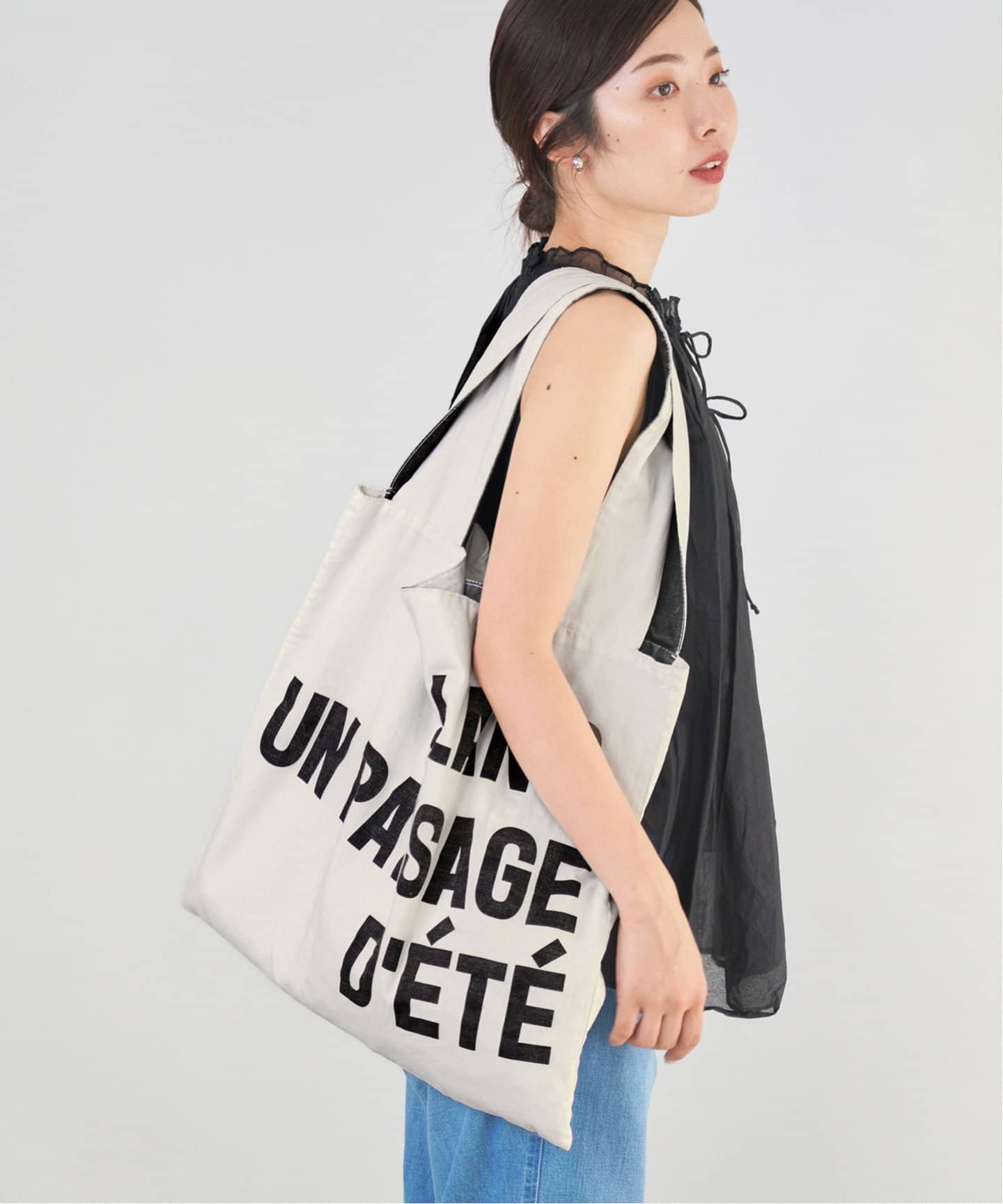 バッグ IENA BLANC COTTON BAG IENA トートバッグ 「WEB限定追加」IENA BLANC COTTON BAG