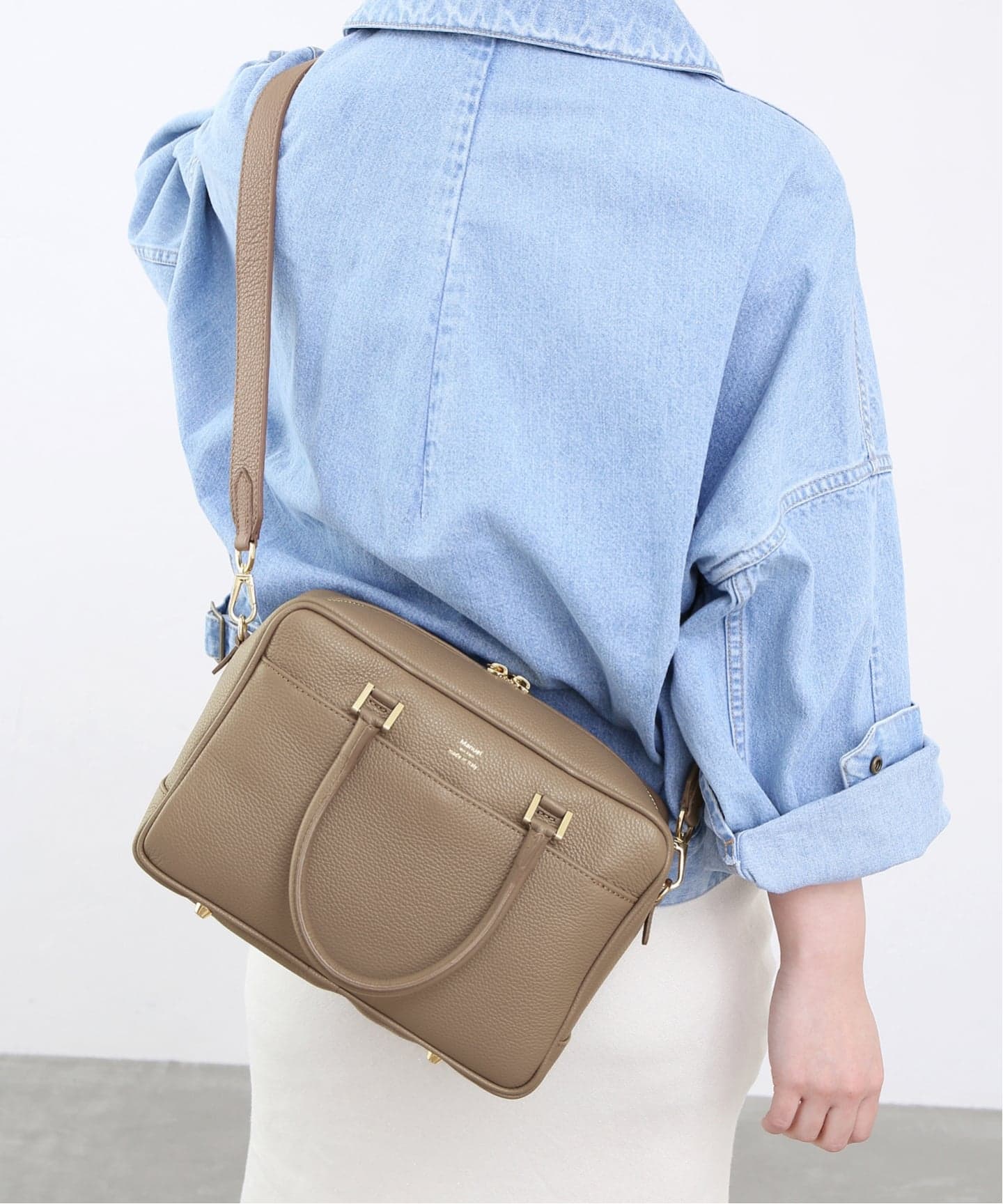 追加4》Manuel MILANO/マニュエルミラノ レザーバッグ