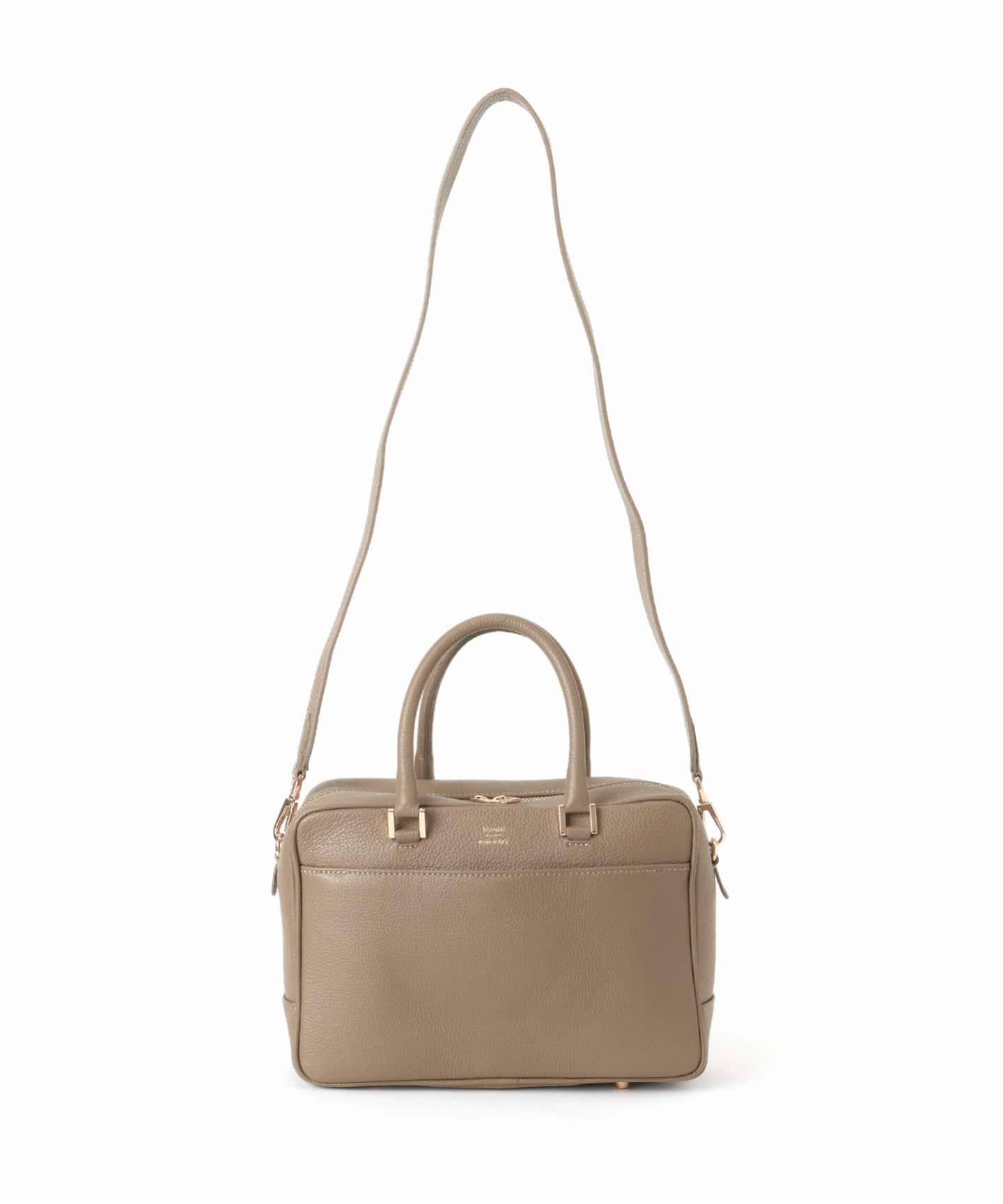 さくら　IENA MANUEL MILANO マニュエルミラノ Manuel MILANO/マニュエルミラノ】レザーバッグ（ハンドバッグ