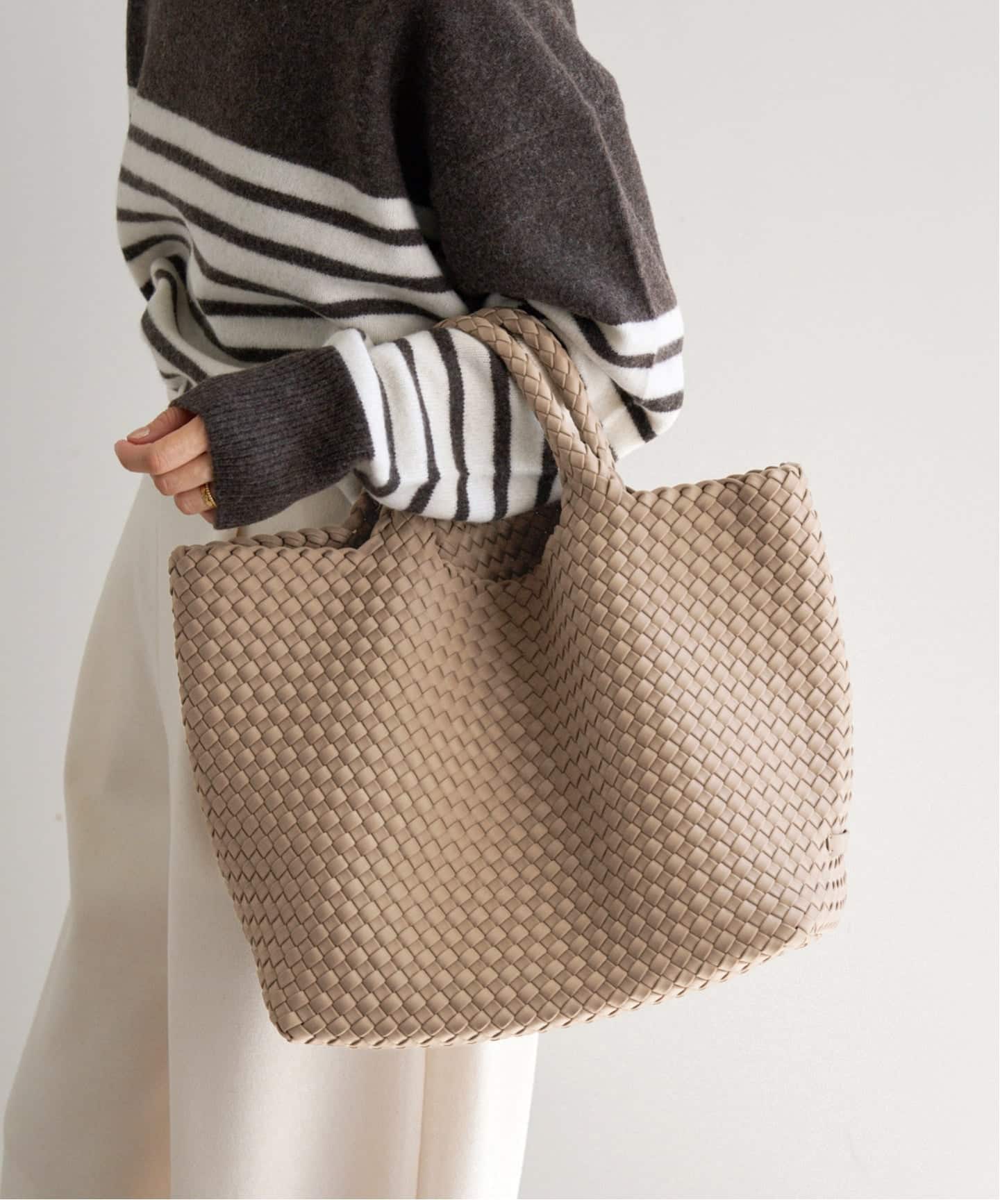 追加3》NAGHEDI/ナゲディ St Barths medium Tote トートバッグ