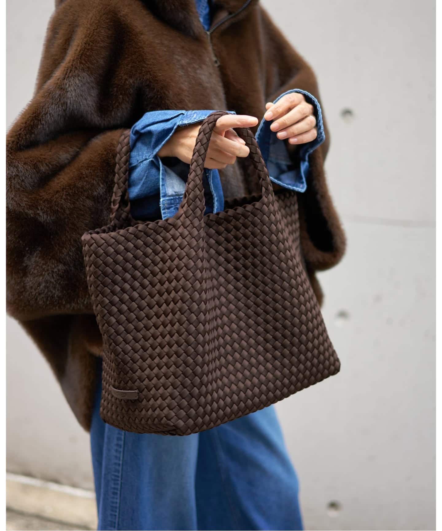 追加2》NAGHEDI/ナゲディ St Barths Medium tote トートバッグ