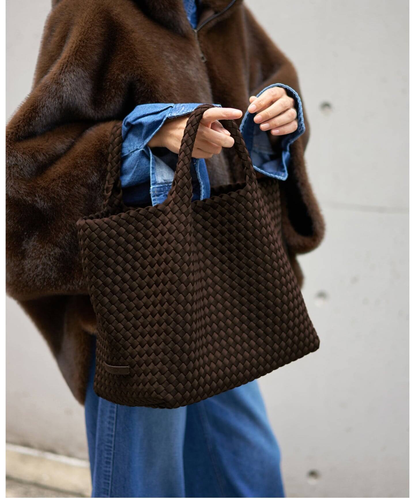 追加2》NAGHEDI/ナゲディ St Barths Medium tote トートバッグ 