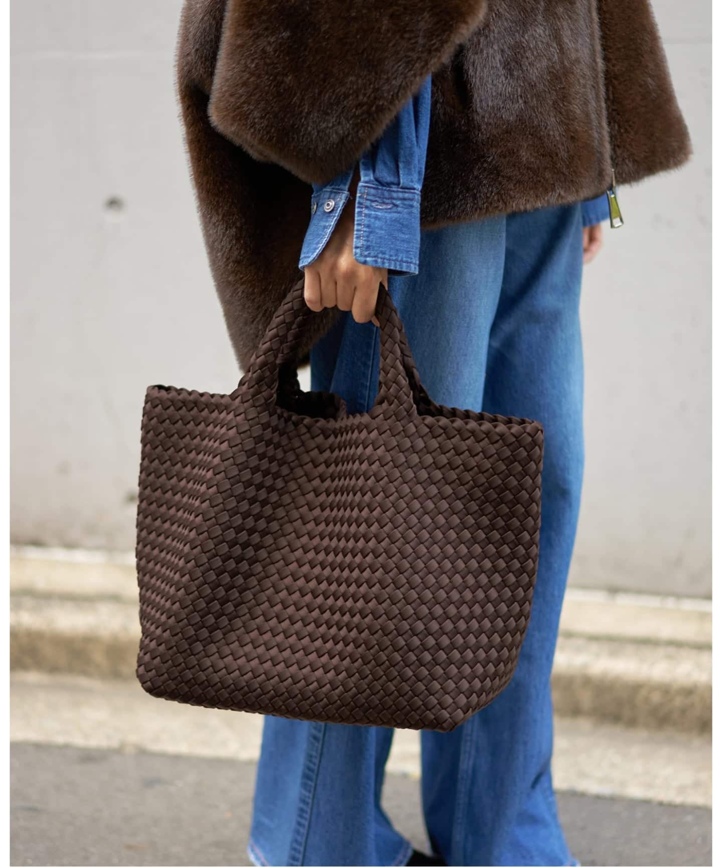 追加2》NAGHEDI/ナゲディ St Barths Medium tote トートバッグ