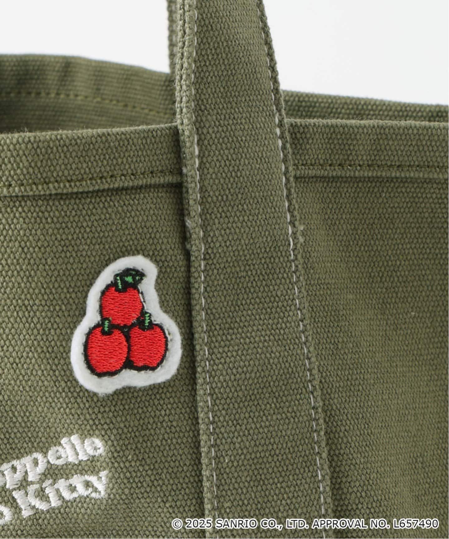 スローブイエナ　ハローキティ ワッペントートバッグ カーキ色 楽天市場】《WEB限定/追加3予約》Hello Kitty ワッペンランチ