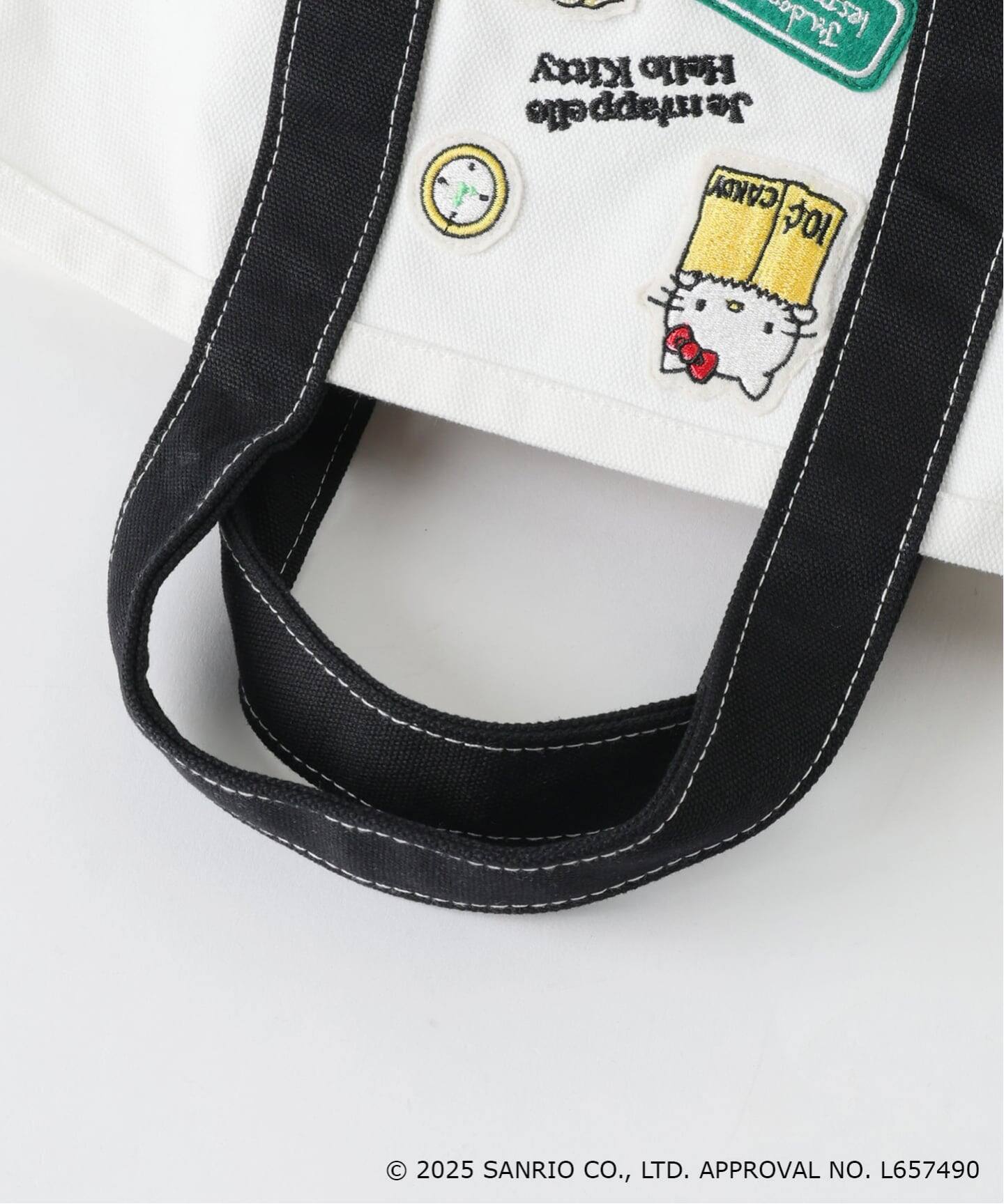 一部店舗・WEB限定》Hello Kitty ワッペンランチトートバック（その他