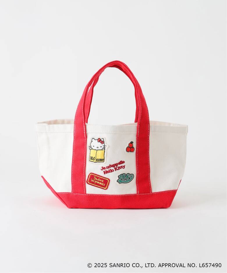 一部店舗・WEB限定》Hello Kitty ワッペンランチトートバック（その他 