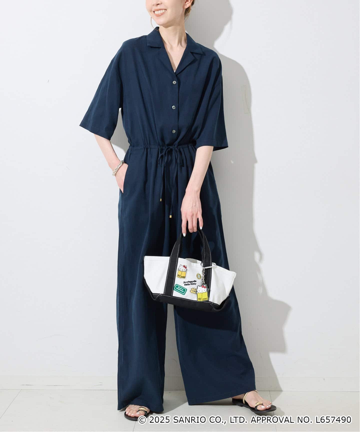 WEB限定/追加》Hello Kitty ワッペンランチトートバック（その他バッグ