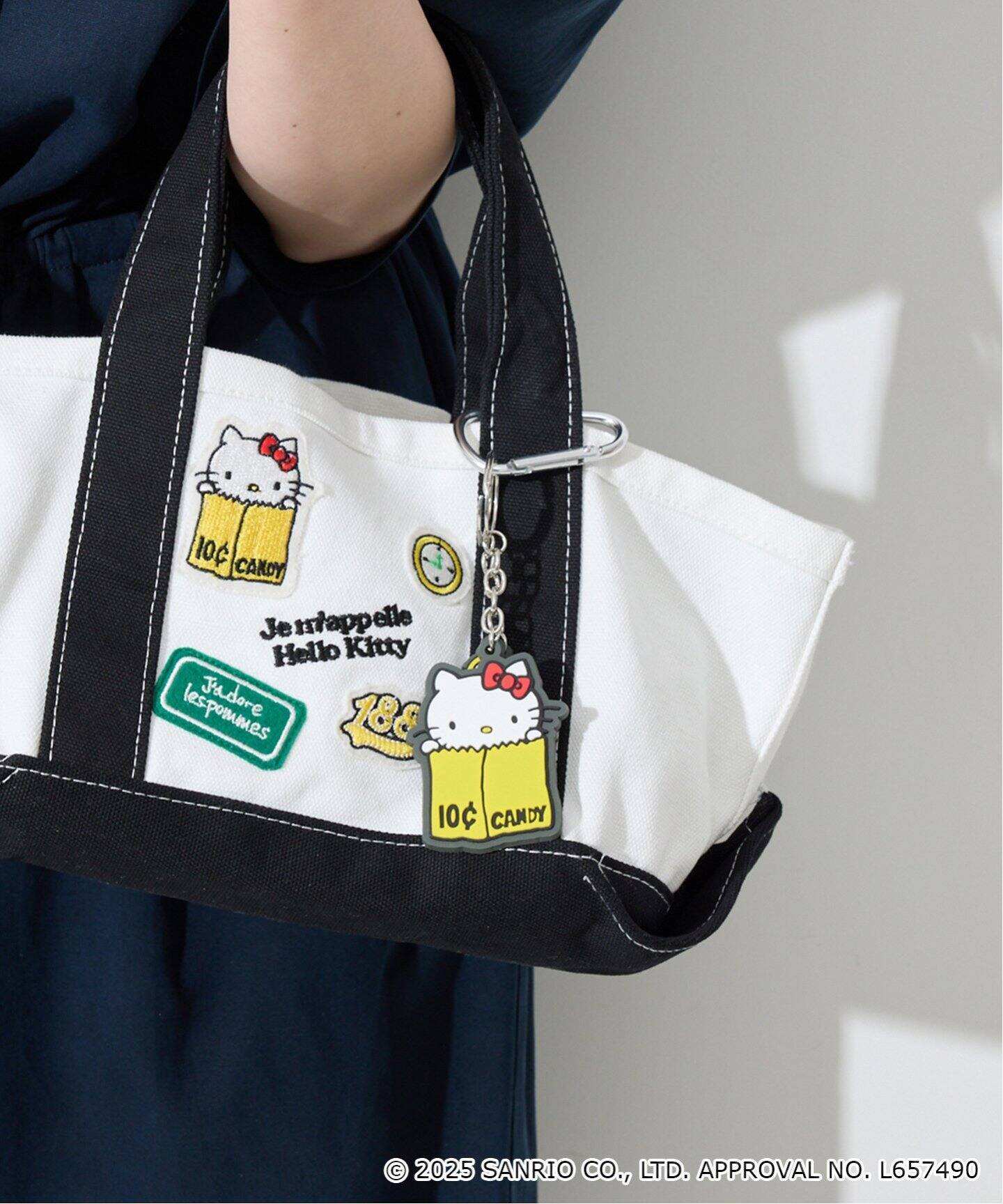 WEB限定/追加》Hello Kitty ワッペンランチトートバック（その他バッグ
