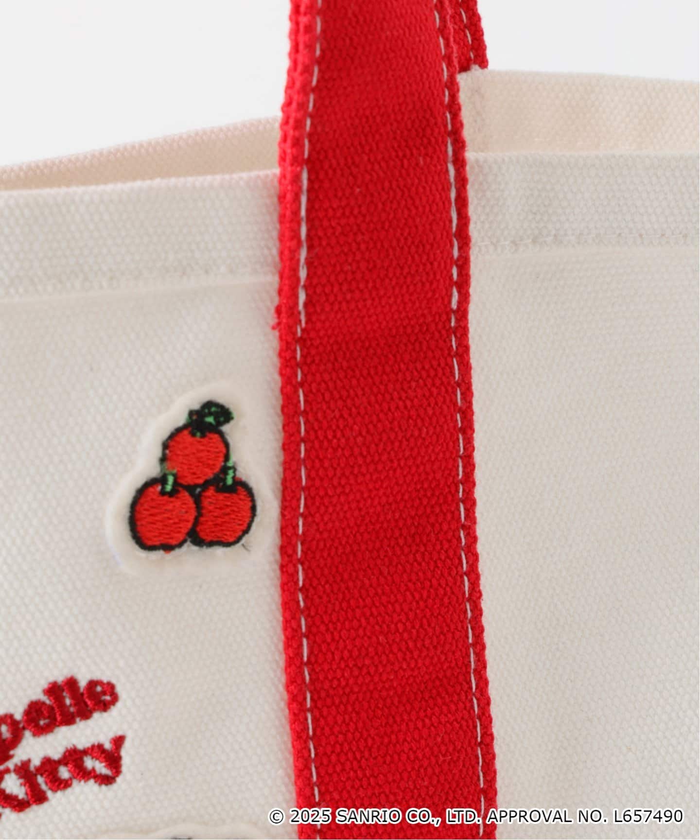 WEB限定/追加2》Hello Kitty ワッペンランチトートバック（その他