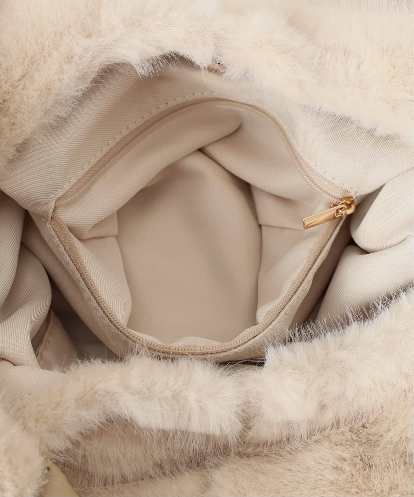 新作完売　SLOBE IENA H159 ベージュ A フリーサイズ バッグ SLOBE IENA トートバッグ ファートライアングルバッグ