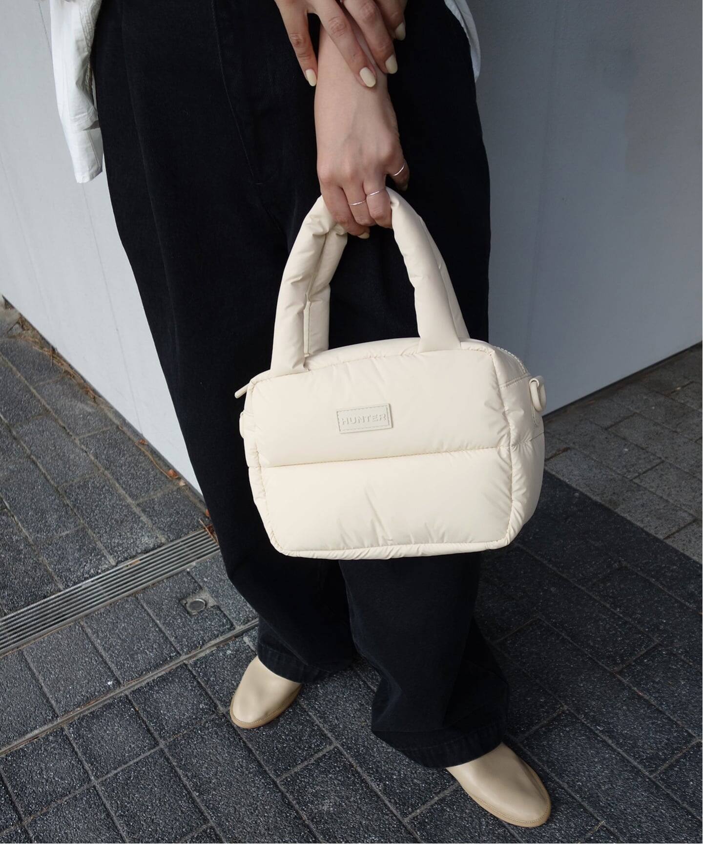 HUNTER/ハンター PUFFED BOSTON UBX5513 KBM（ショルダーバッグ