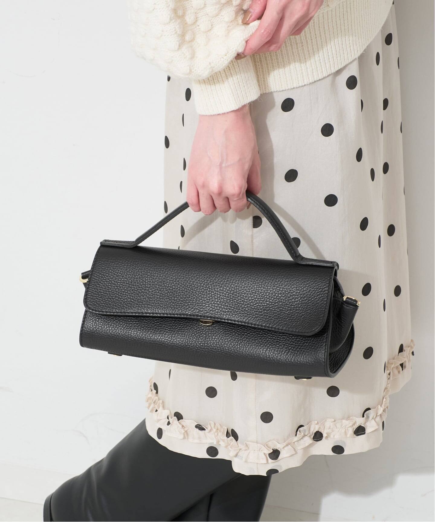 LORISTELLA ロリステッラ　ハンドバッグ　IENA LORISTELLA/ロリステッラ ワンハンドルバッグ LISA（ハンドバッグ