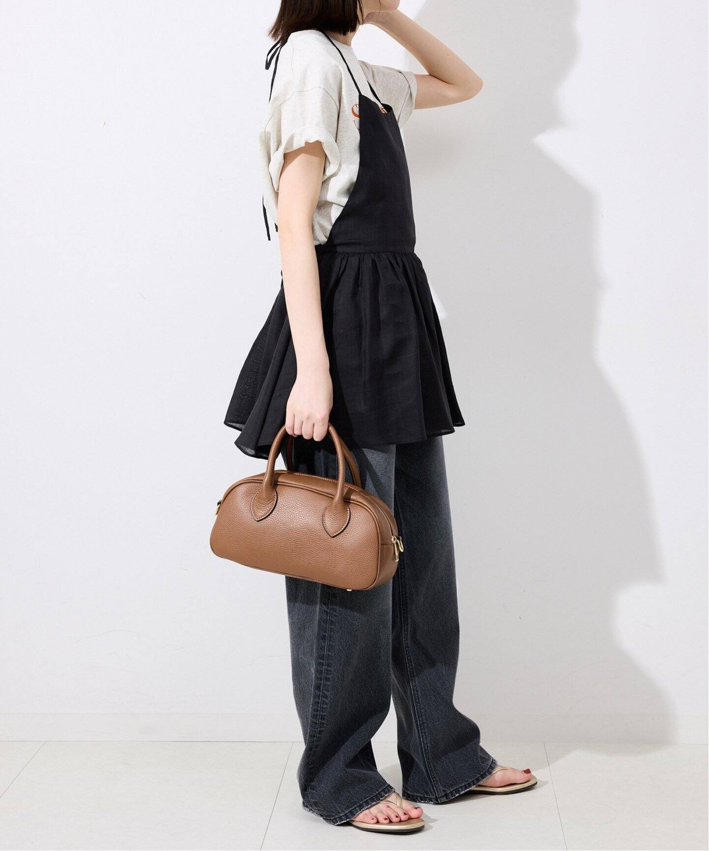 MARCO BIANCHINI/マルコ・ビアンキーニ レザーボストンBAG 25112