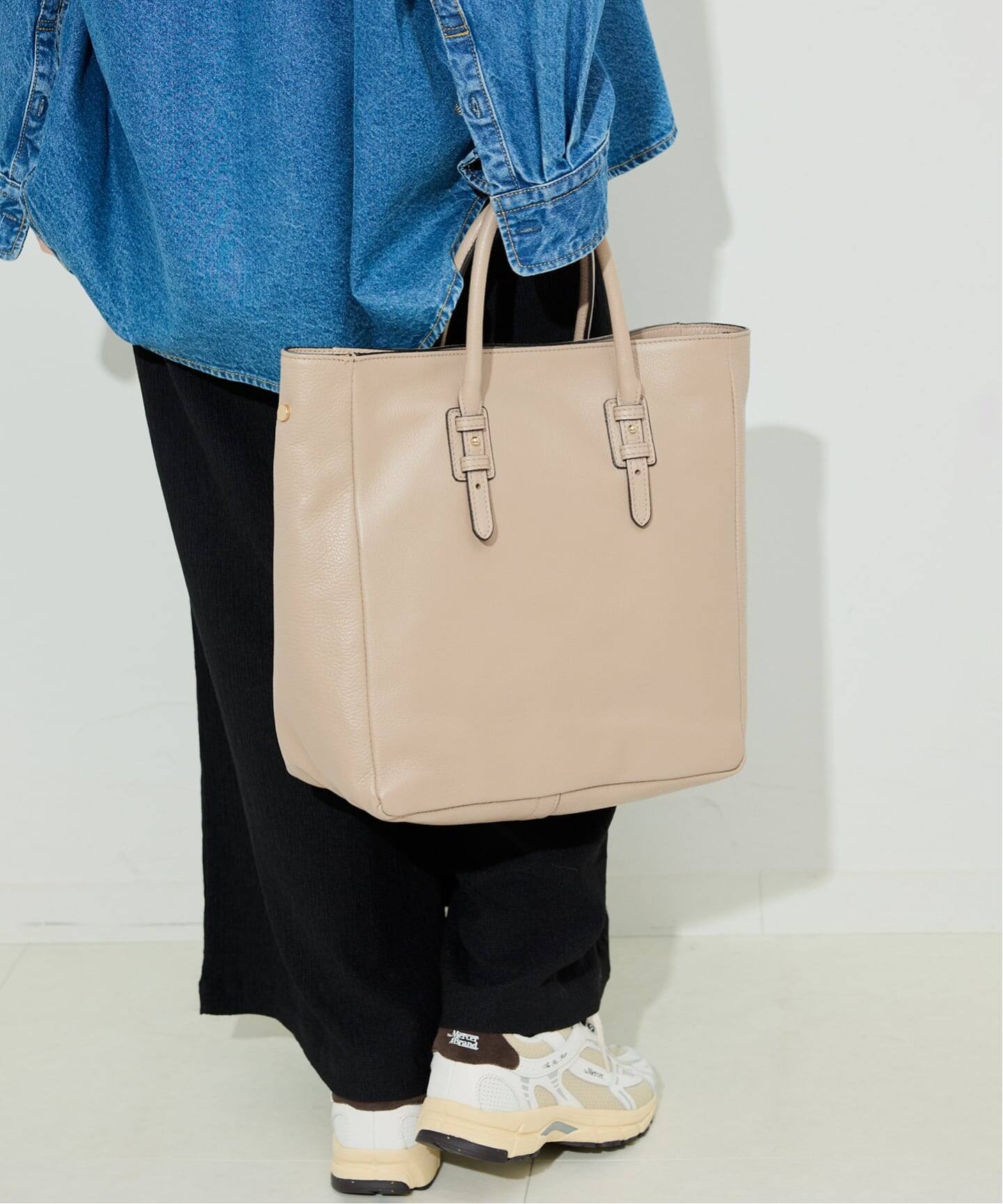 MARCO BIANCHINI/マルコ・ビアンキーニ　IENA レザートート 予約》MARCO BIANCHINI/マルコビアンキーニ レザートートBAG