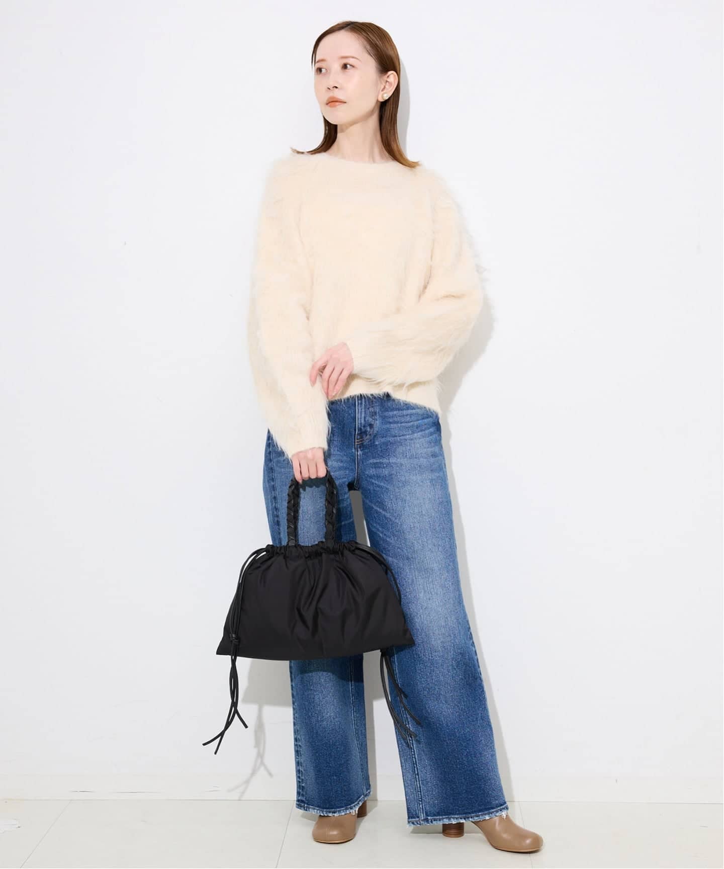 LENK スクエアナイロンバッグ（トートバッグ）｜SLOBE IENA（スローブ