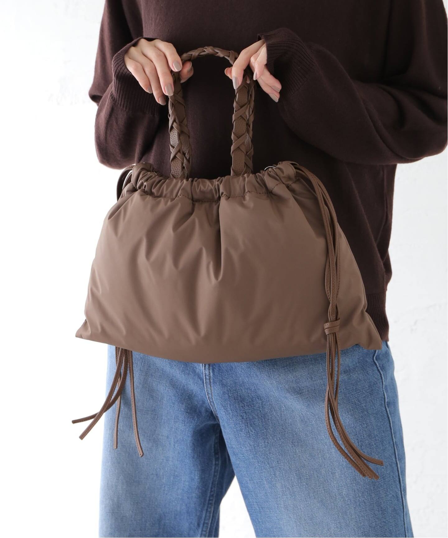 LENK スクエアナイロンバッグ（トートバッグ）｜SLOBE IENA（スローブ