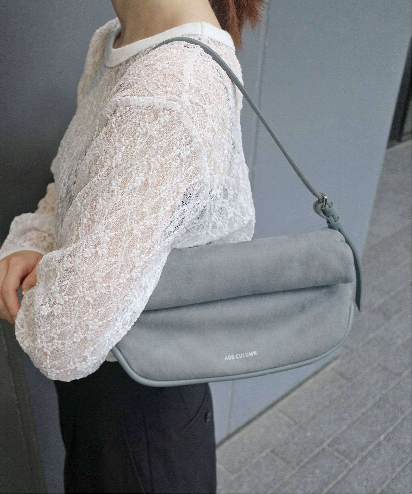 ADD CULUMN/アドカラム ROLLA S FABRIC ショルダーバッグ A25W02B420 
