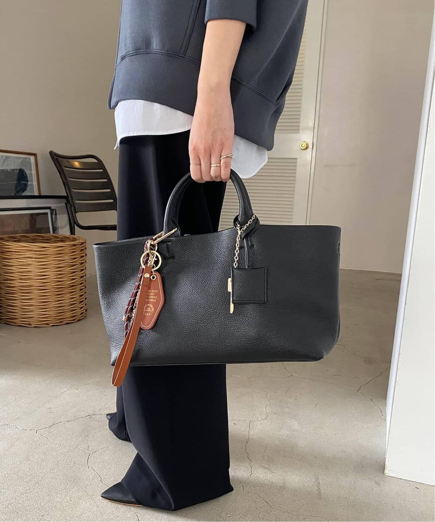 追加3予約》SLOBE レザートートバッグ（トートバッグ）｜SLOBE IENA