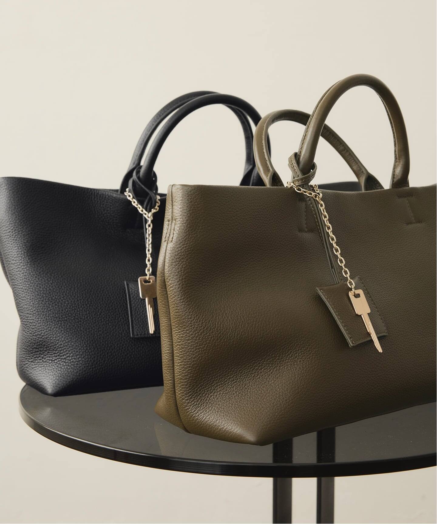 追加4予約》SLOBE レザートートバッグ（トートバッグ）｜SLOBE IENA