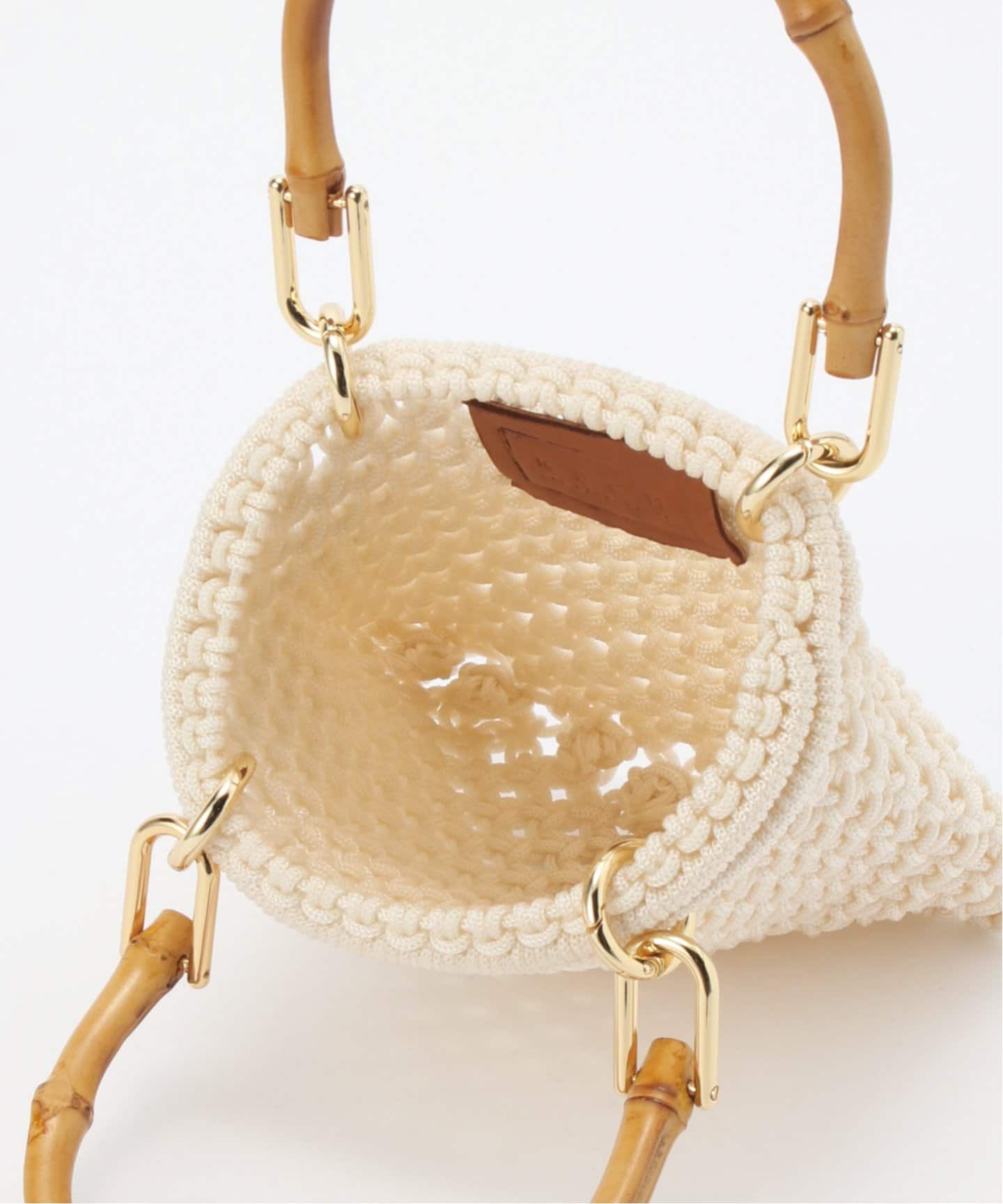 最も信頼できる KECH LeS BAG BAMBOO WOVEN ESSENTIELS/ケシュルエッセンシャル バッグ