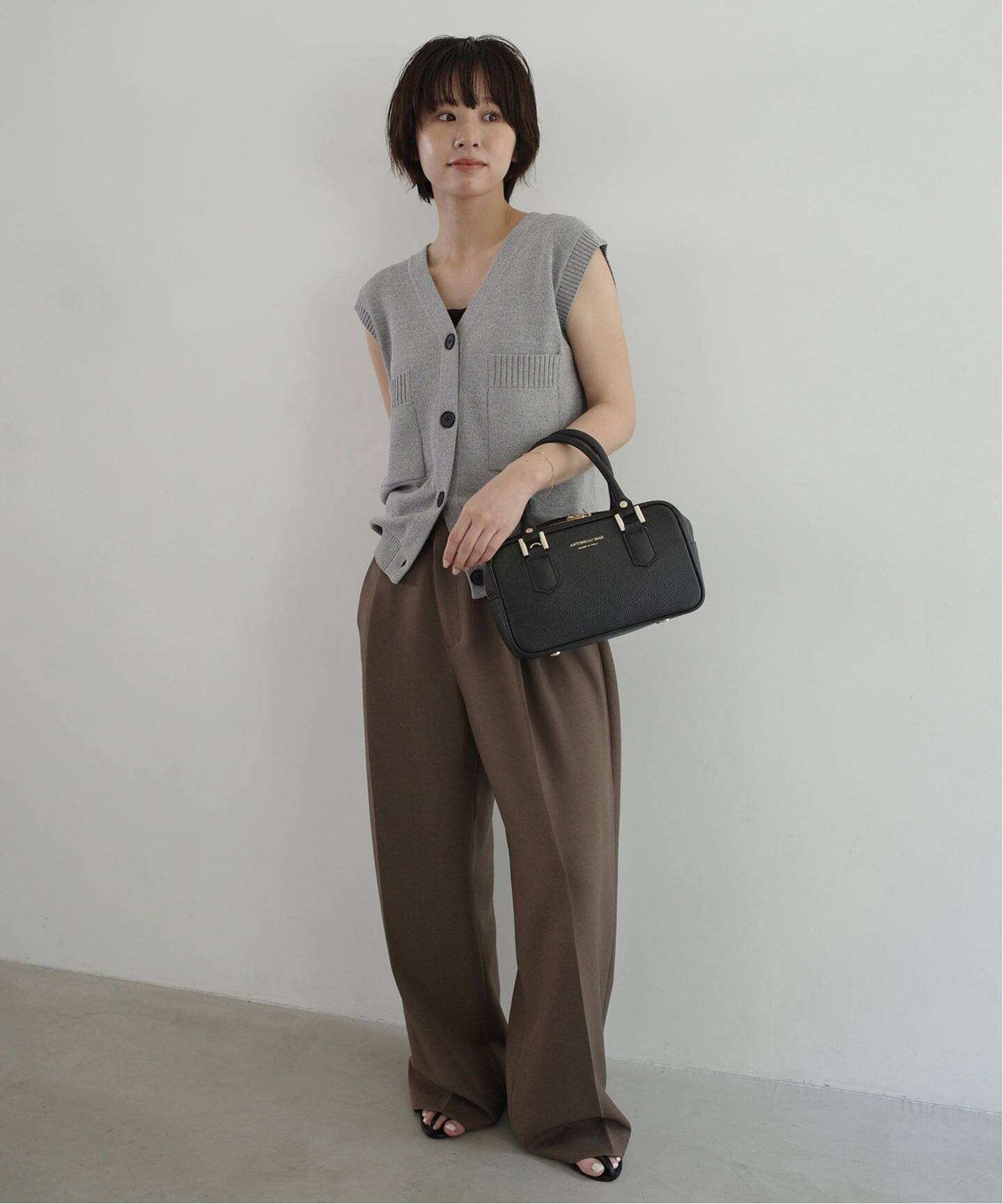 ANTONELLO MASI/アントネッロマージ SLOBE別注 レザーボストンバッグ