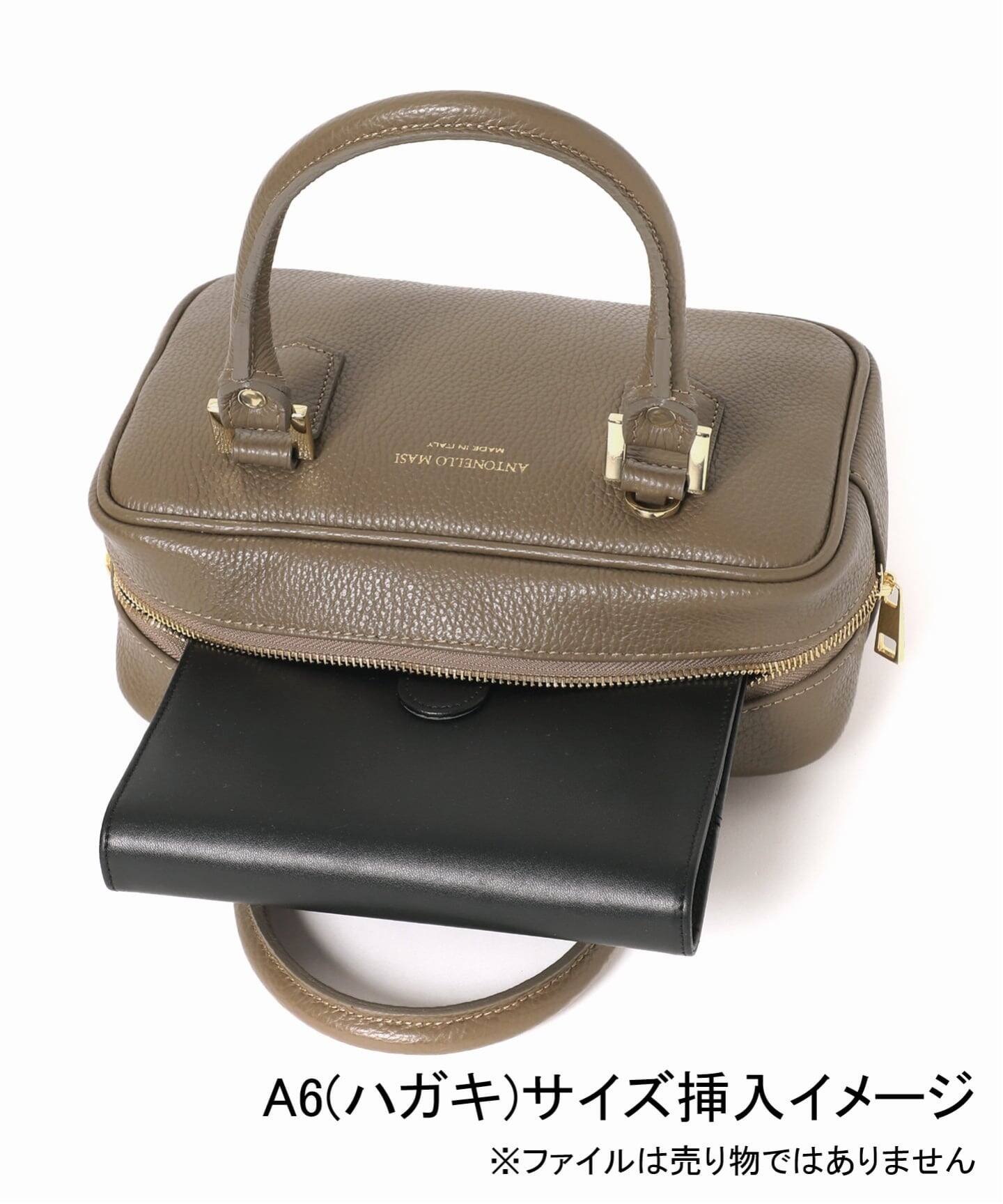 ANTONELLO MASI/アントネッロマージ SLOBE別注 レザーボストンバッグ