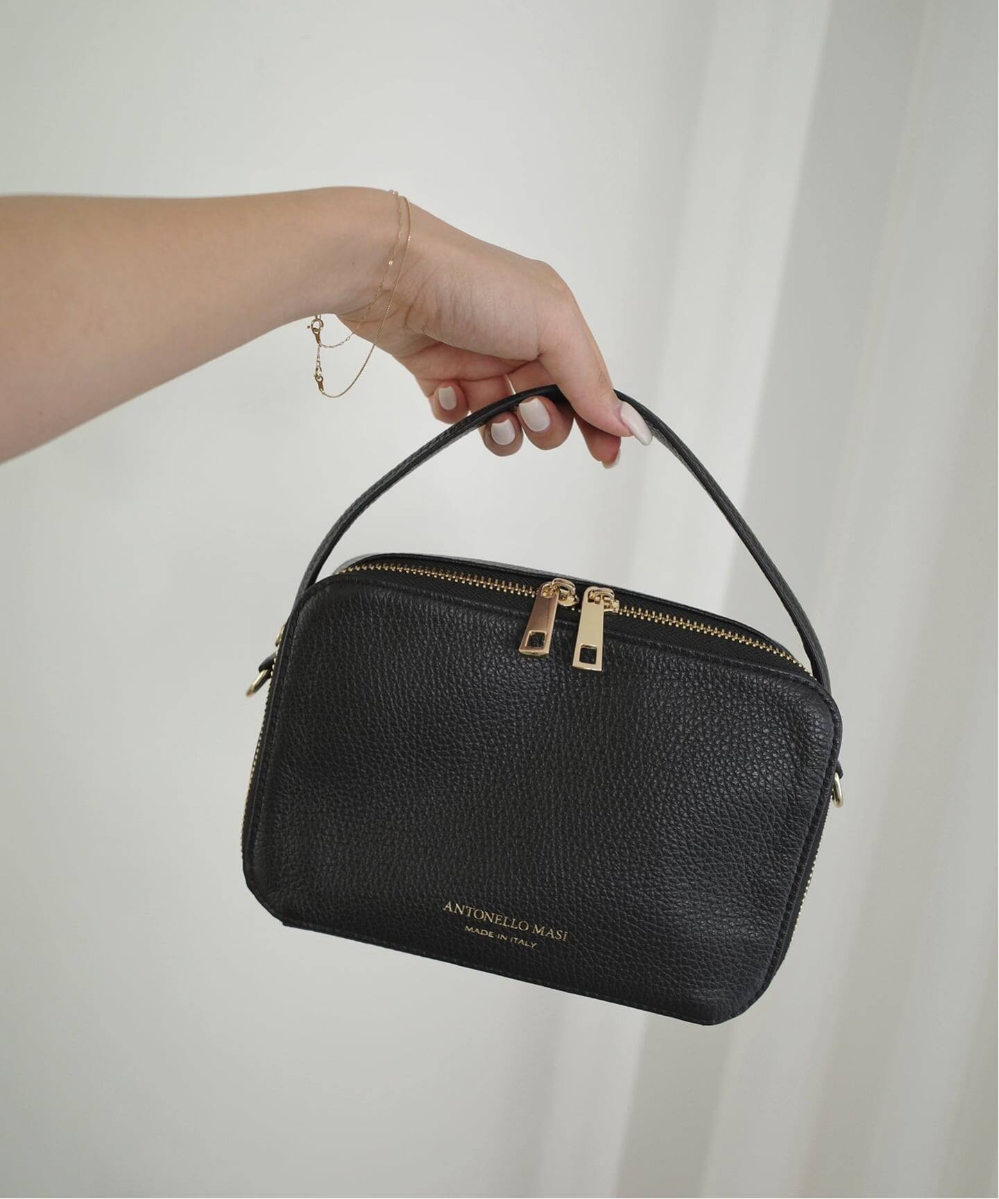 ANTONELLO MASI/アントネッロマージ SLOBE別注 レザーハンドルバッグ