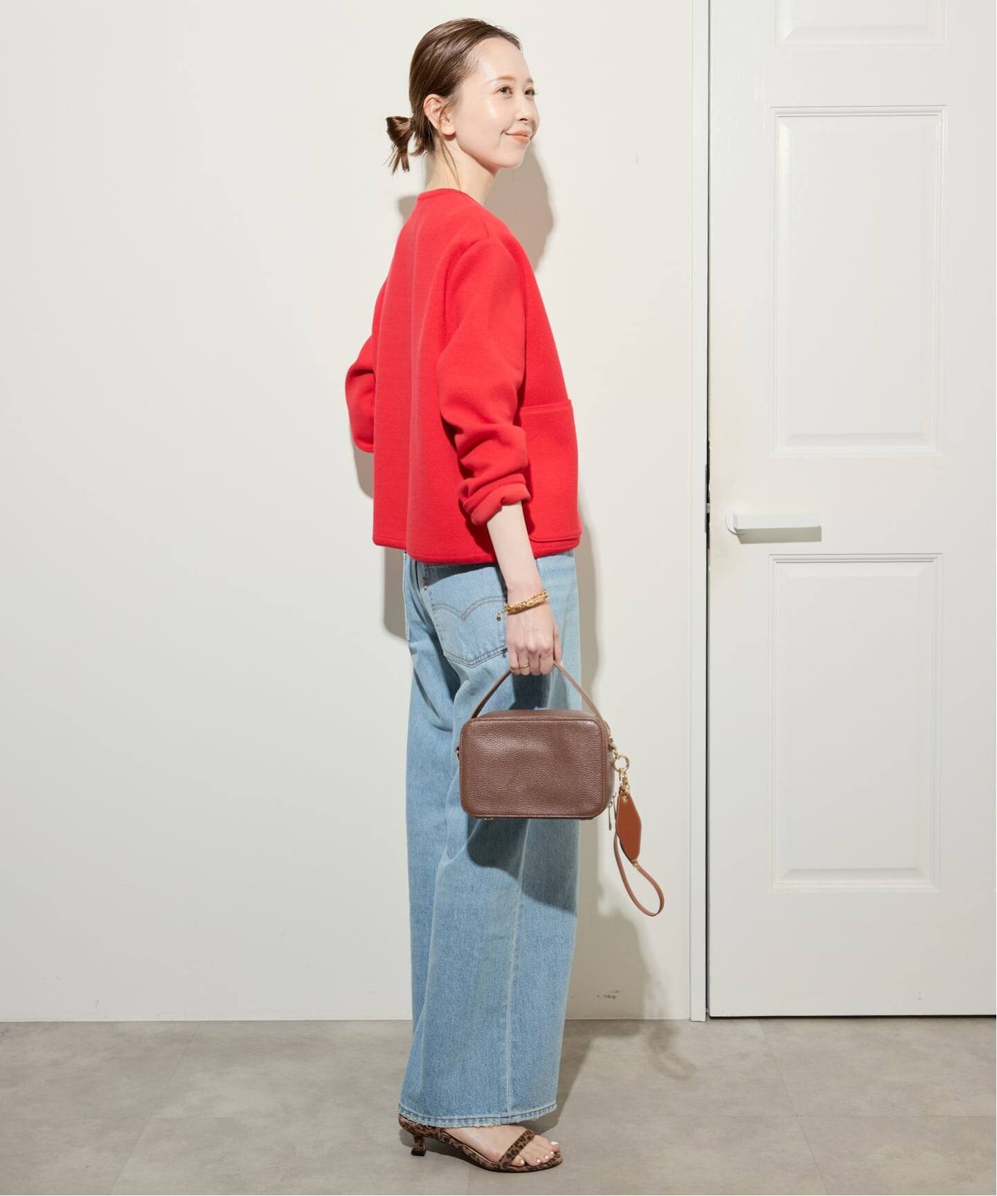 ANTONELLO MASI/アントネッロマージ SLOBE別注 レザーハンドルバッグ