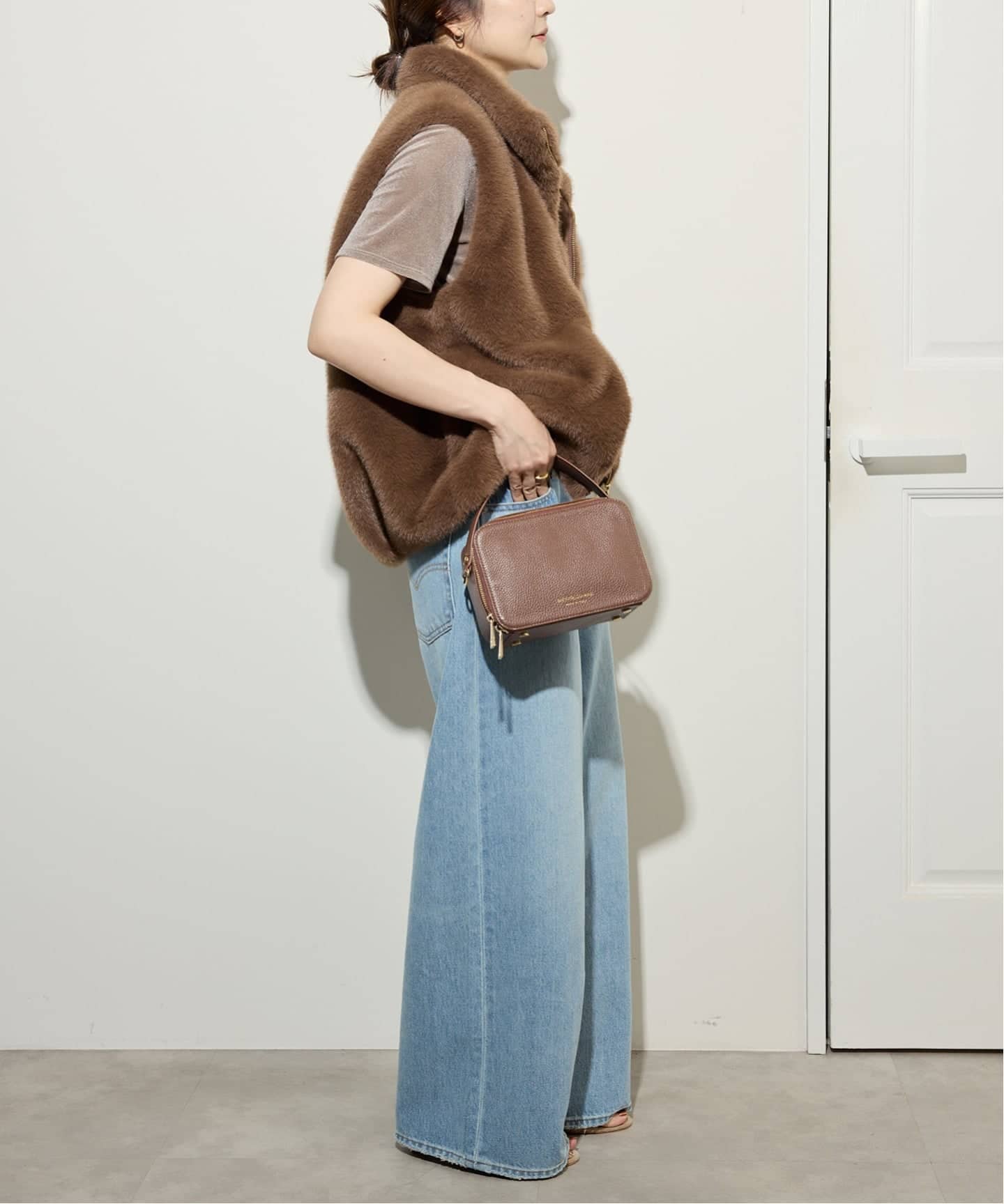 ANTONELLO MASI/アントネッロマージ SLOBE別注 レザーハンドルバッグ