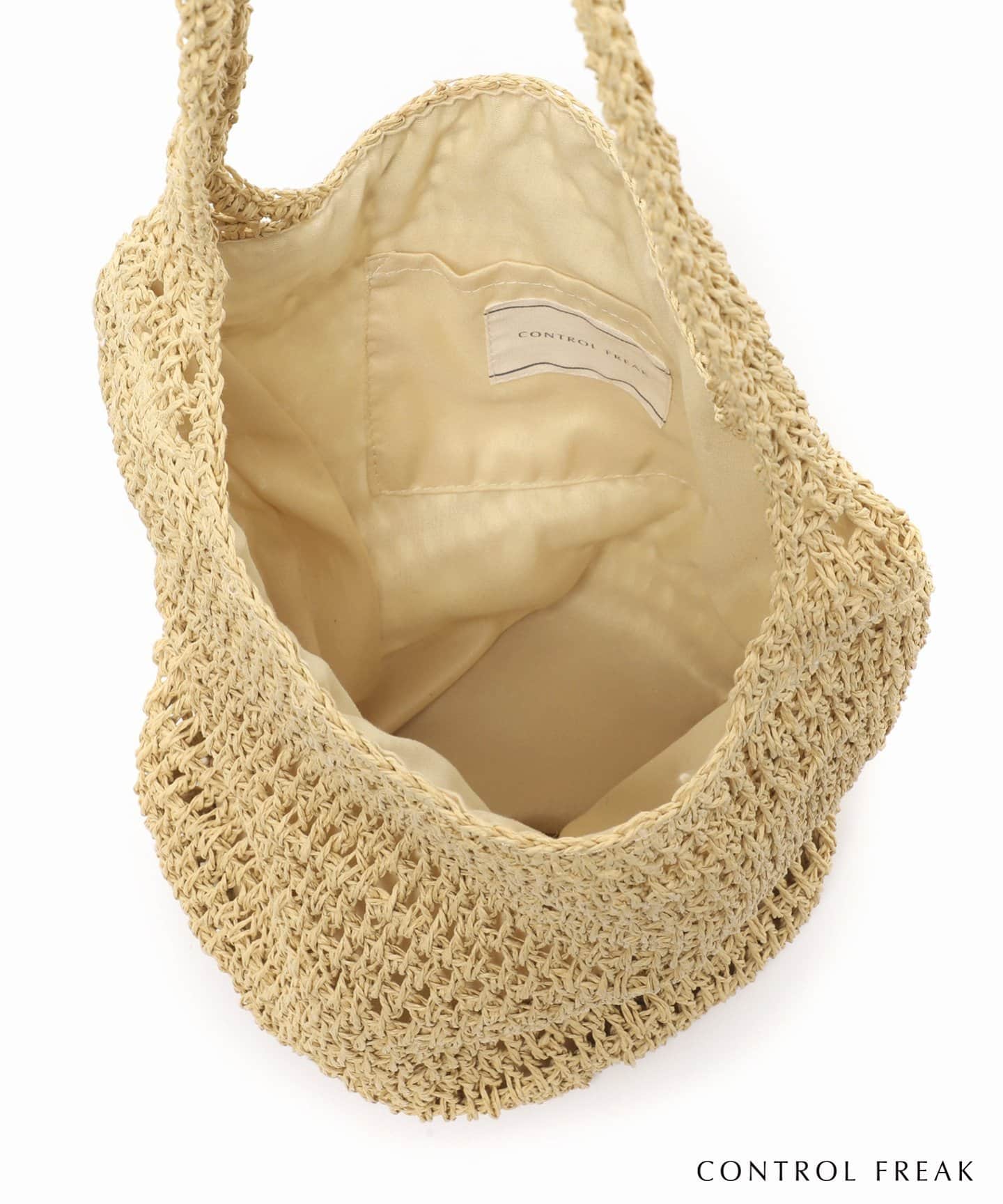 追加》CONTROL FREAK ペーパークロッシェバッグ 244-410503