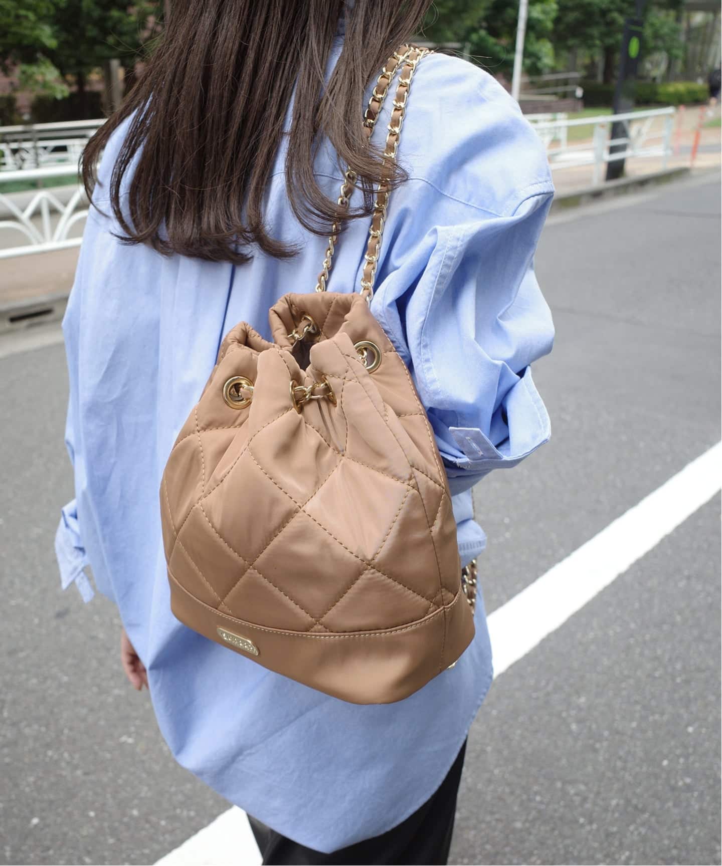 予約》OUTDOOR/アウトドア SLOBE別注 キルティングチェーン