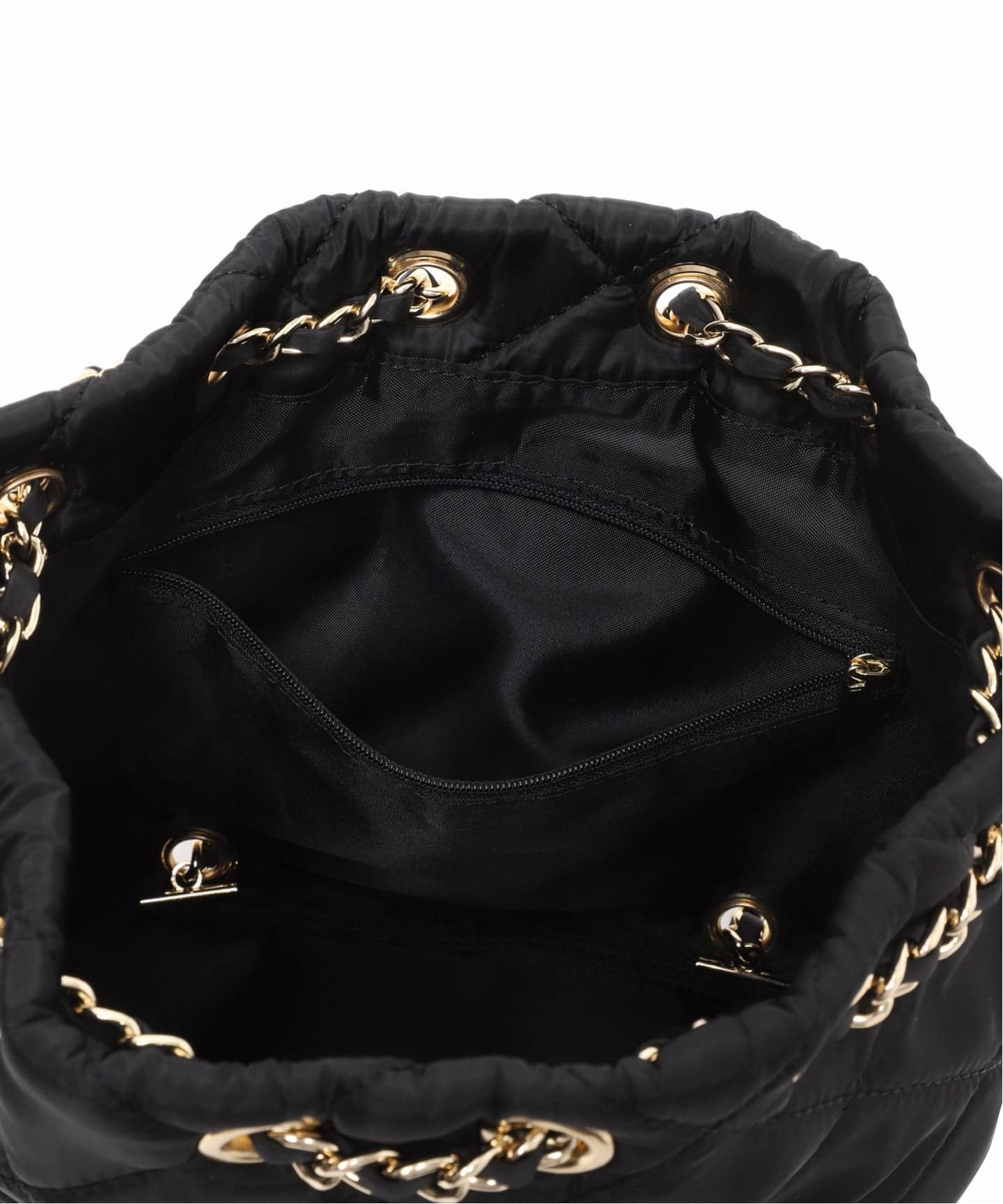 OUTDOOR SLOBEIENA チェーンリュック　IENA別注 OUTDOOR/アウトドア SLOBE別注 キルティングチェーンリュック