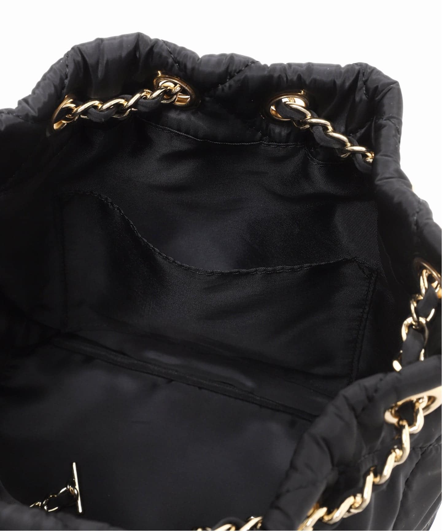OUTDOOR SLOBE別注キルティングチェーンリュック　今季 OUTDOOR/アウトドア SLOBE別注 キルティングチェーンリュック