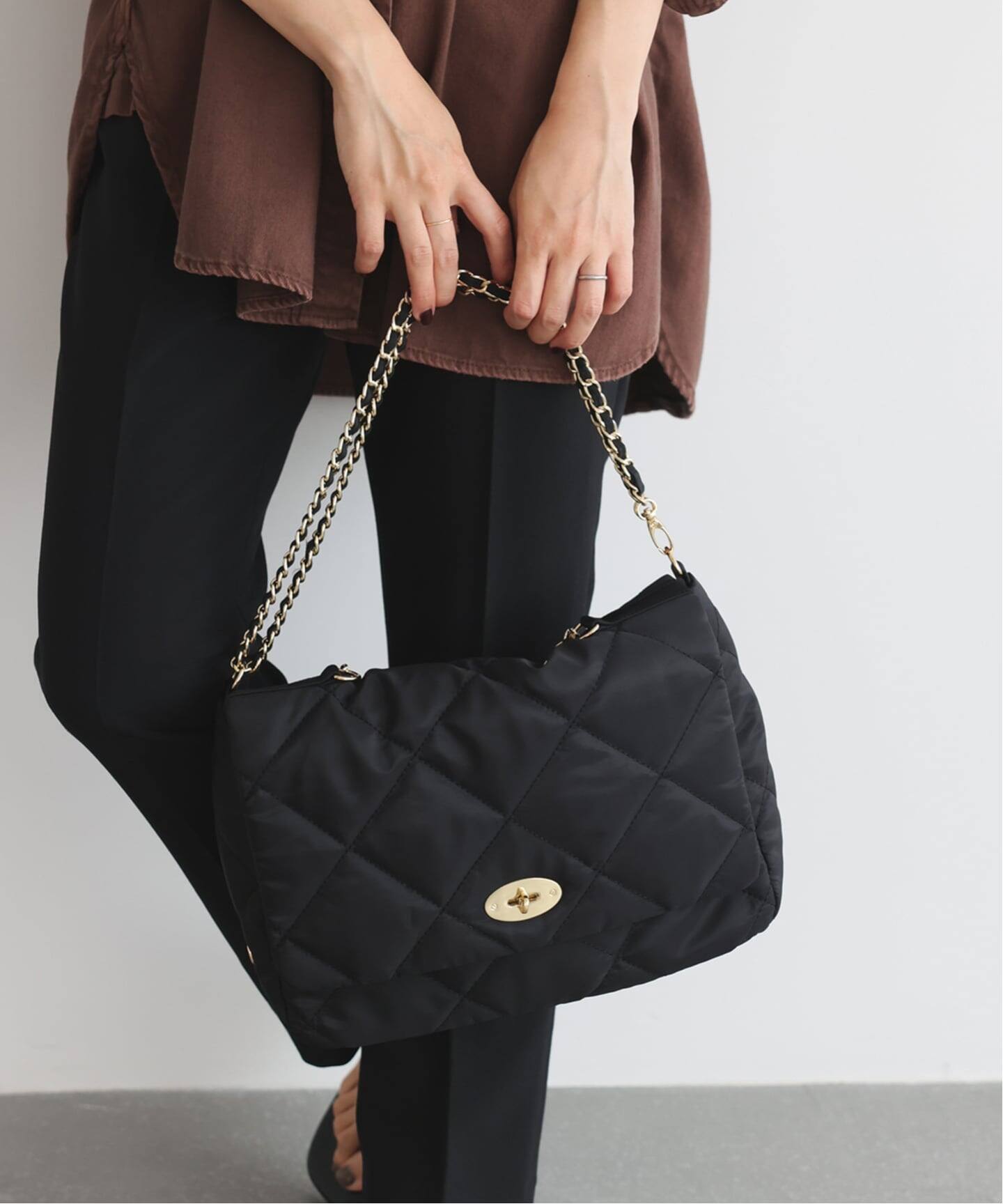 OUTDOOR/アウトドア SLOBE別注 キルティンクショルダーバッグ