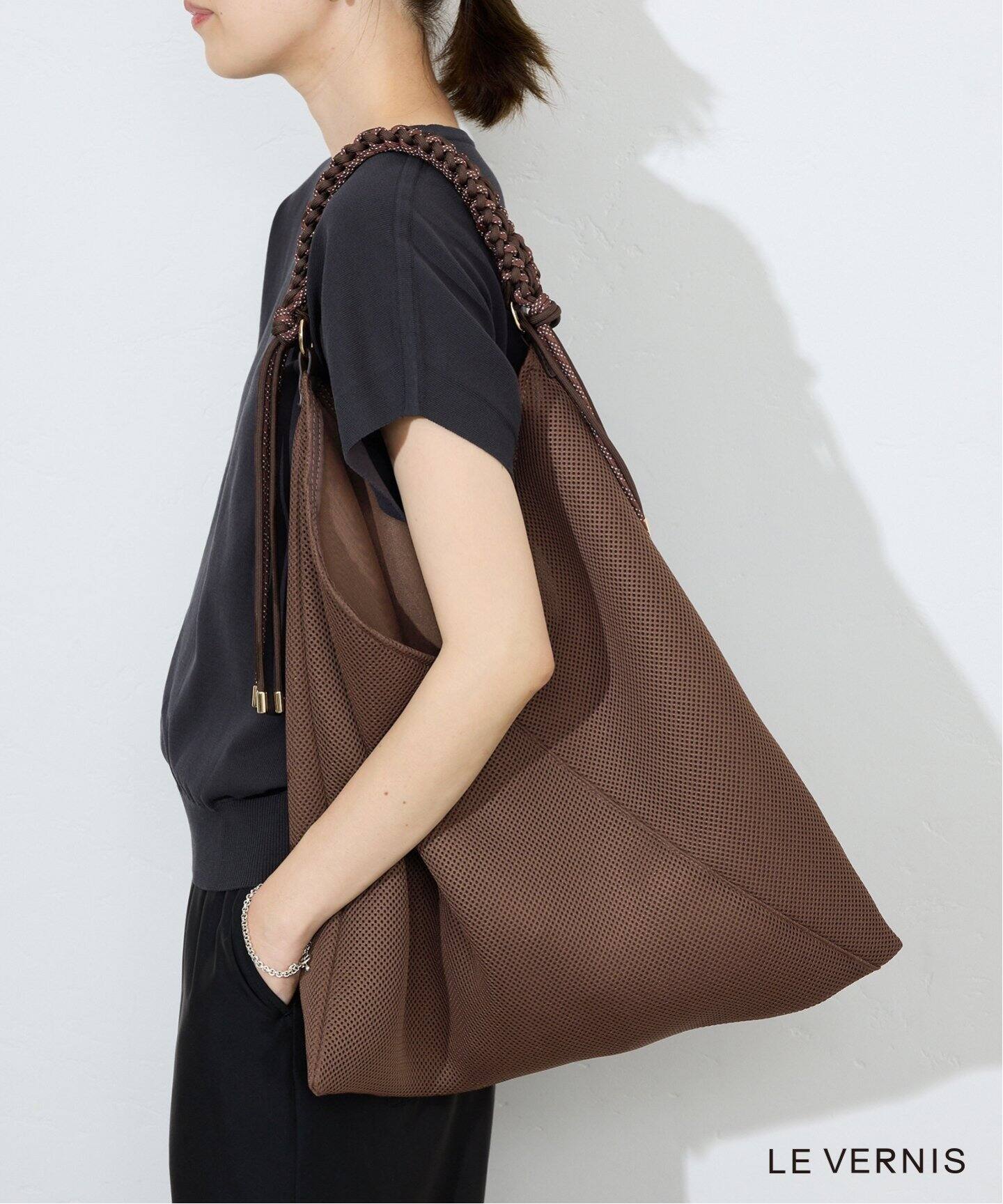 WEB限定/追加》LE VERNIS パラコードハンドルメッシュバック 235