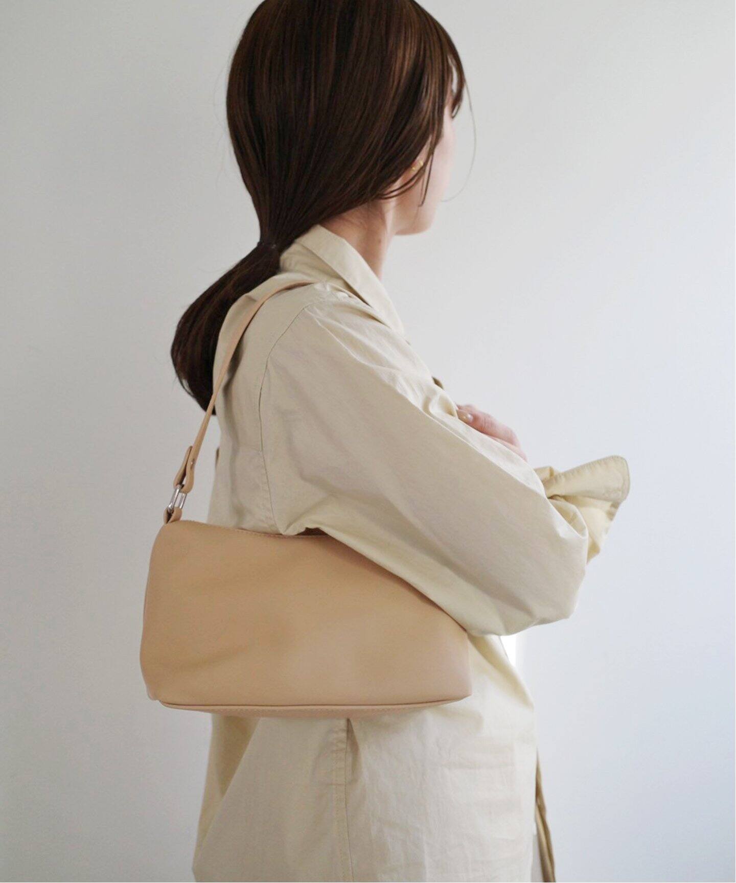 新作完売　SLOBE IENA H159 ベージュ A フリーサイズ バッグ SLOBE ナイロンBAG（ショルダーバッグ）｜SLOBE IENA（スローブ イエナ