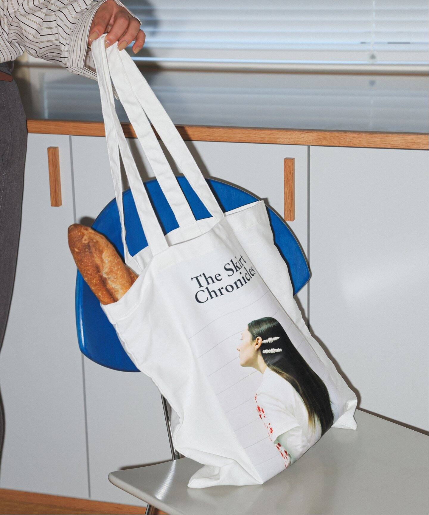 The Skirt Chronicles SLOBE別注 フォトプリントトート（トートバッグ 