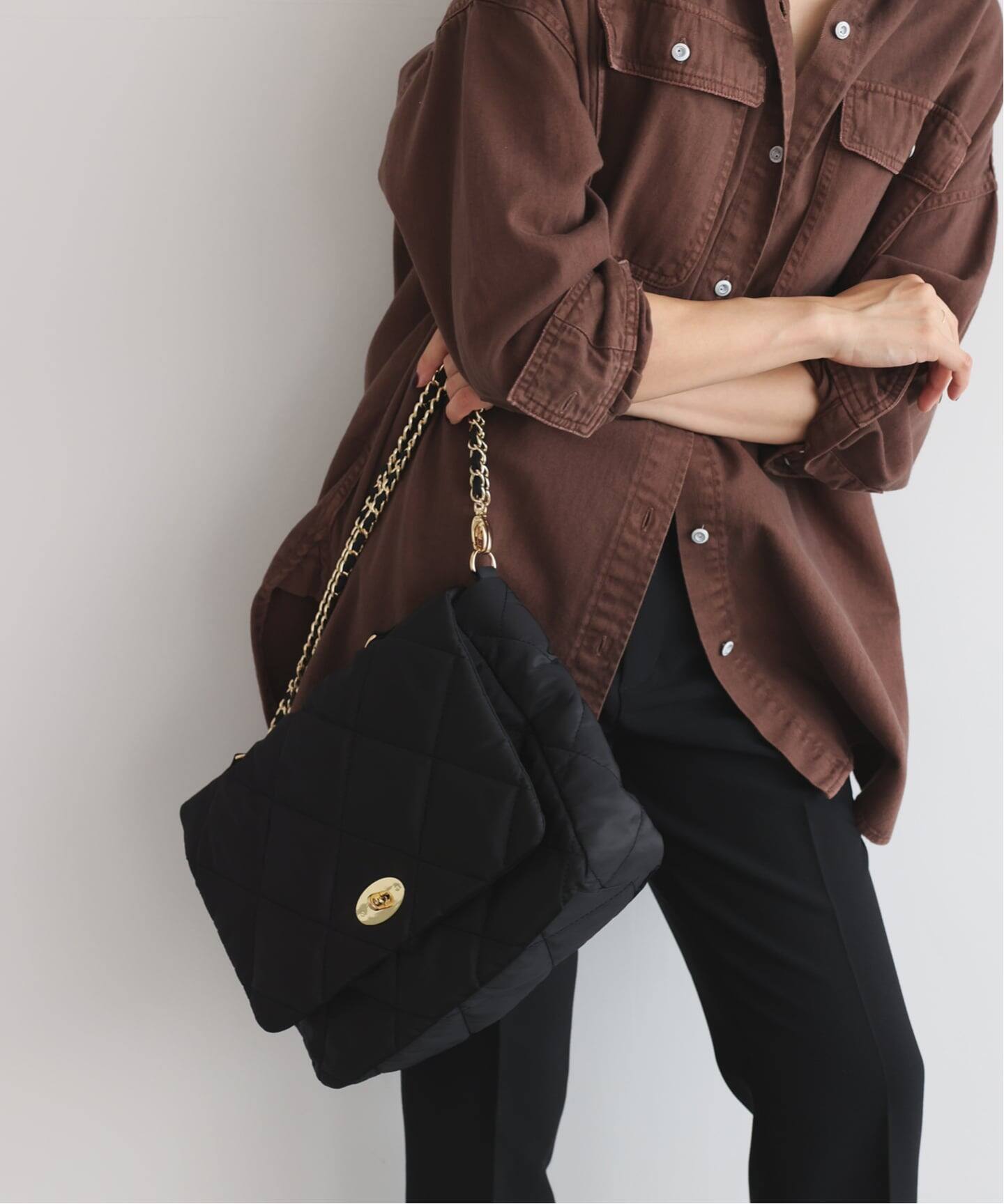 追加》OUTDOOR/アウトドア SLOBE別注 キルティンクショルダーバッグ