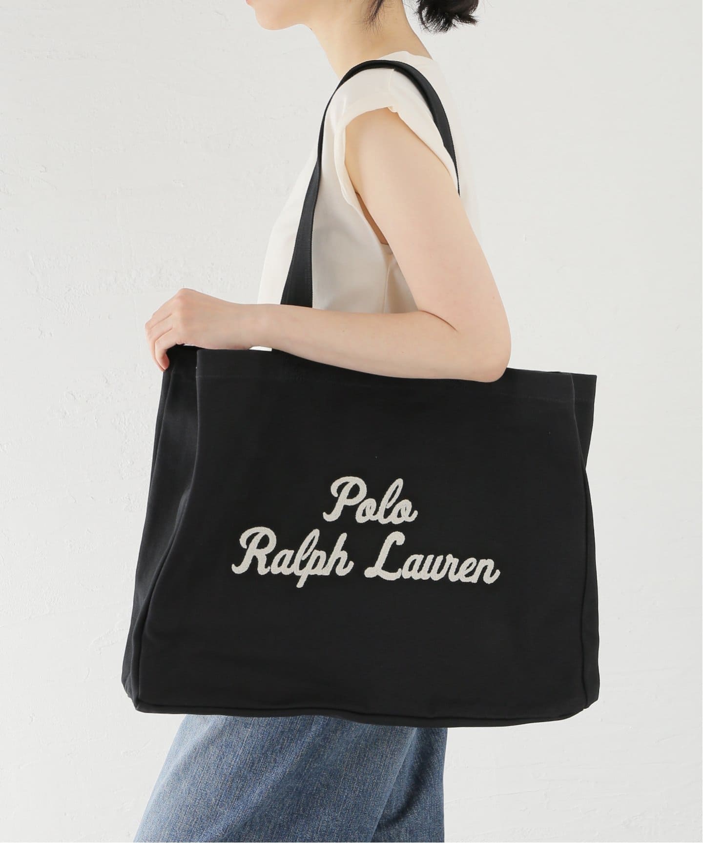 【Ralph Lauren】撥水 ナイロン ジップトート Extra-Large LAUREN RALPH Lauren Ralph ローレンラルフローレン トート