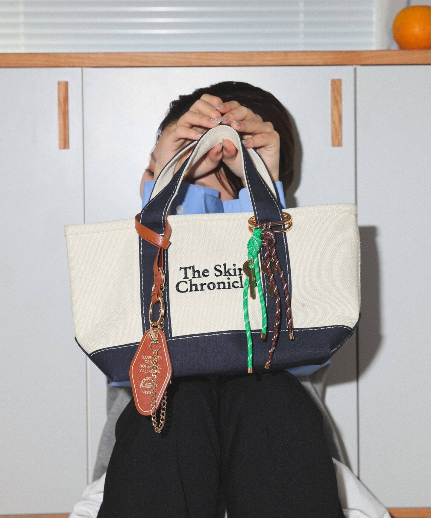 追加2》The Skirt Chronicles SLOBE別注 キャンバスミニトートバッグ 