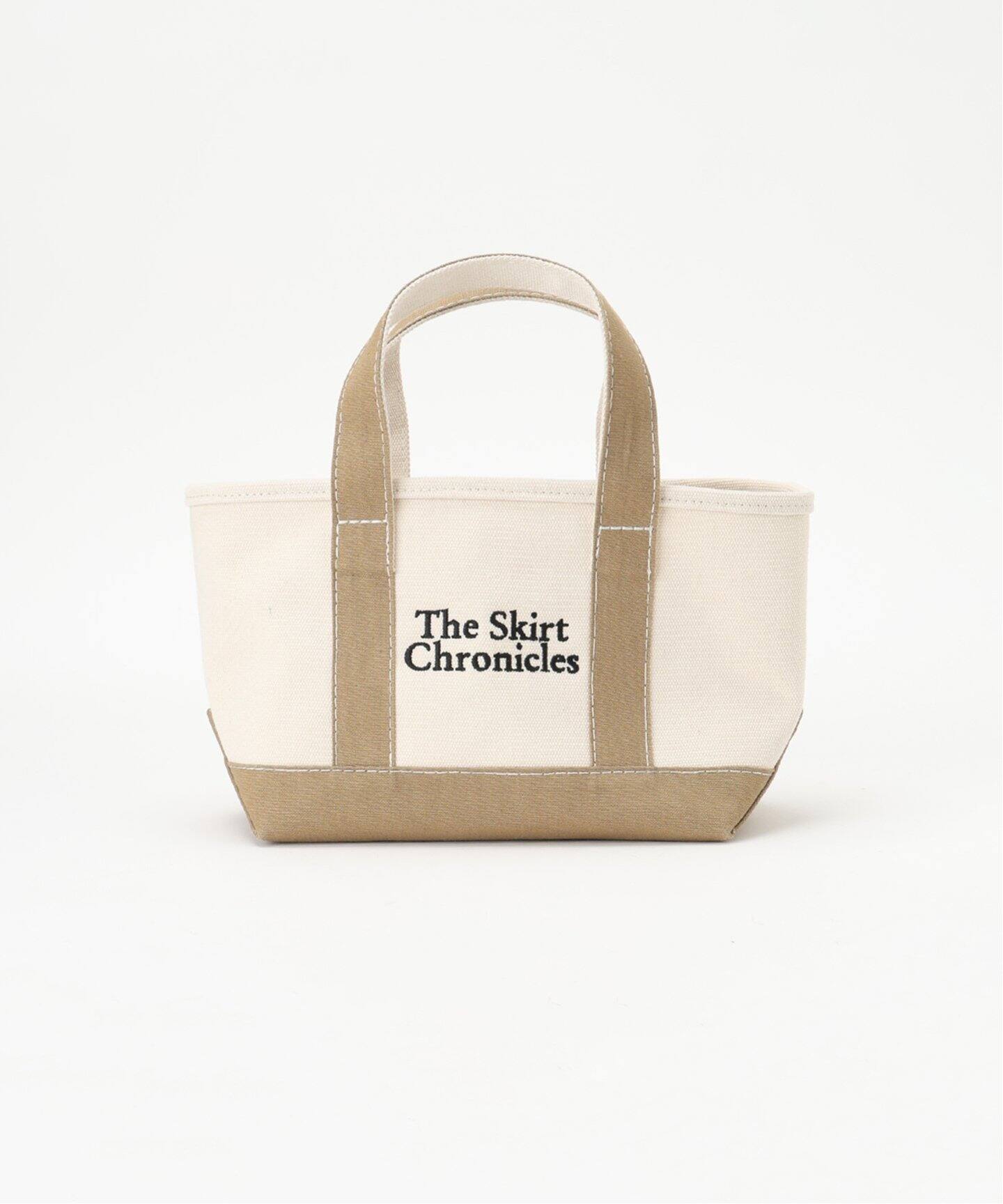 追加2》The Skirt Chronicles SLOBE別注 キャンバスミニトートバッグ 