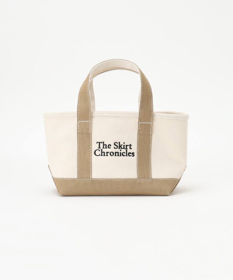 追加2》The Skirt Chronicles SLOBE別注 キャンバスミニトートバッグ 