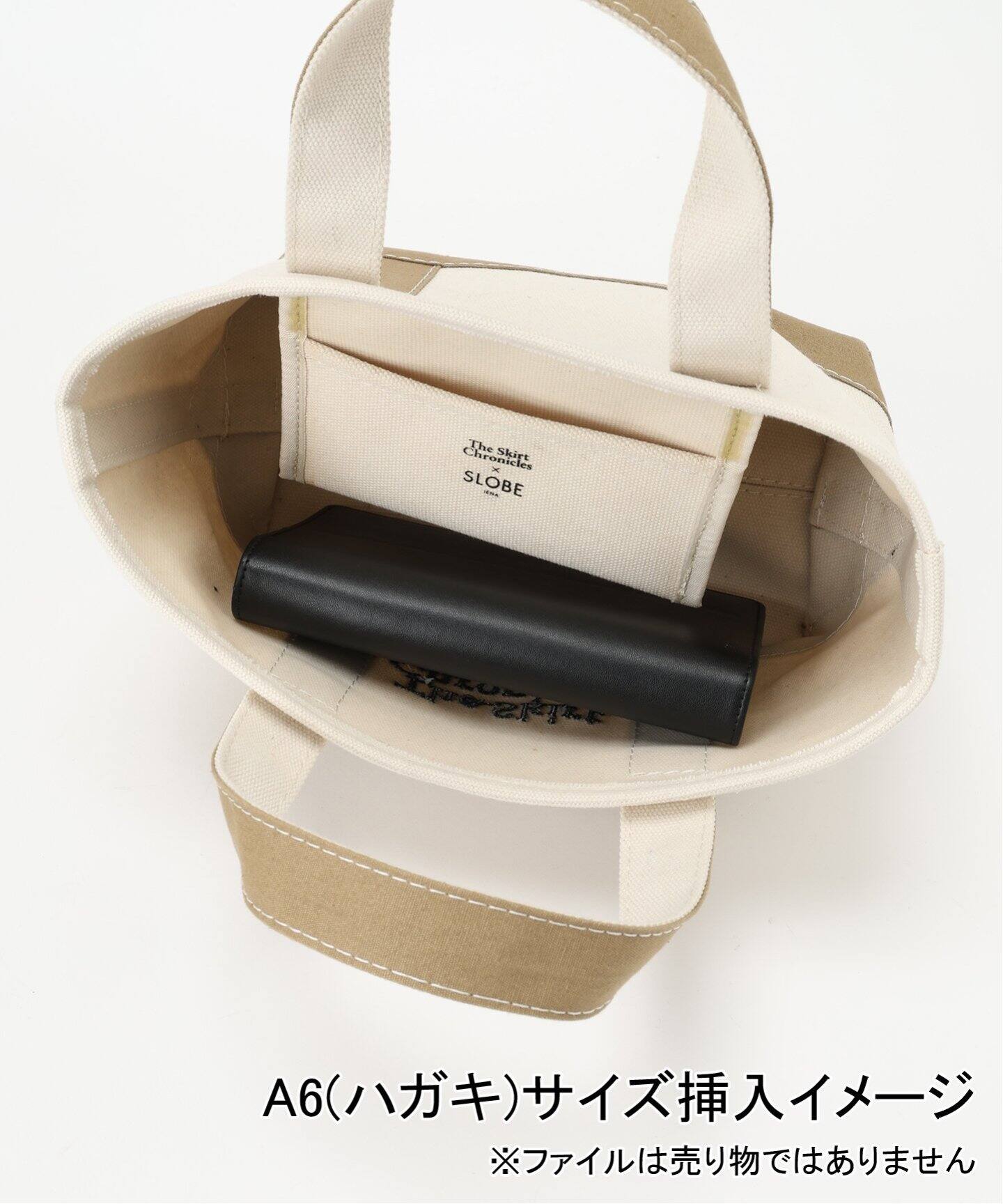 追加2》The Skirt Chronicles SLOBE別注 キャンバスミニトートバッグ 