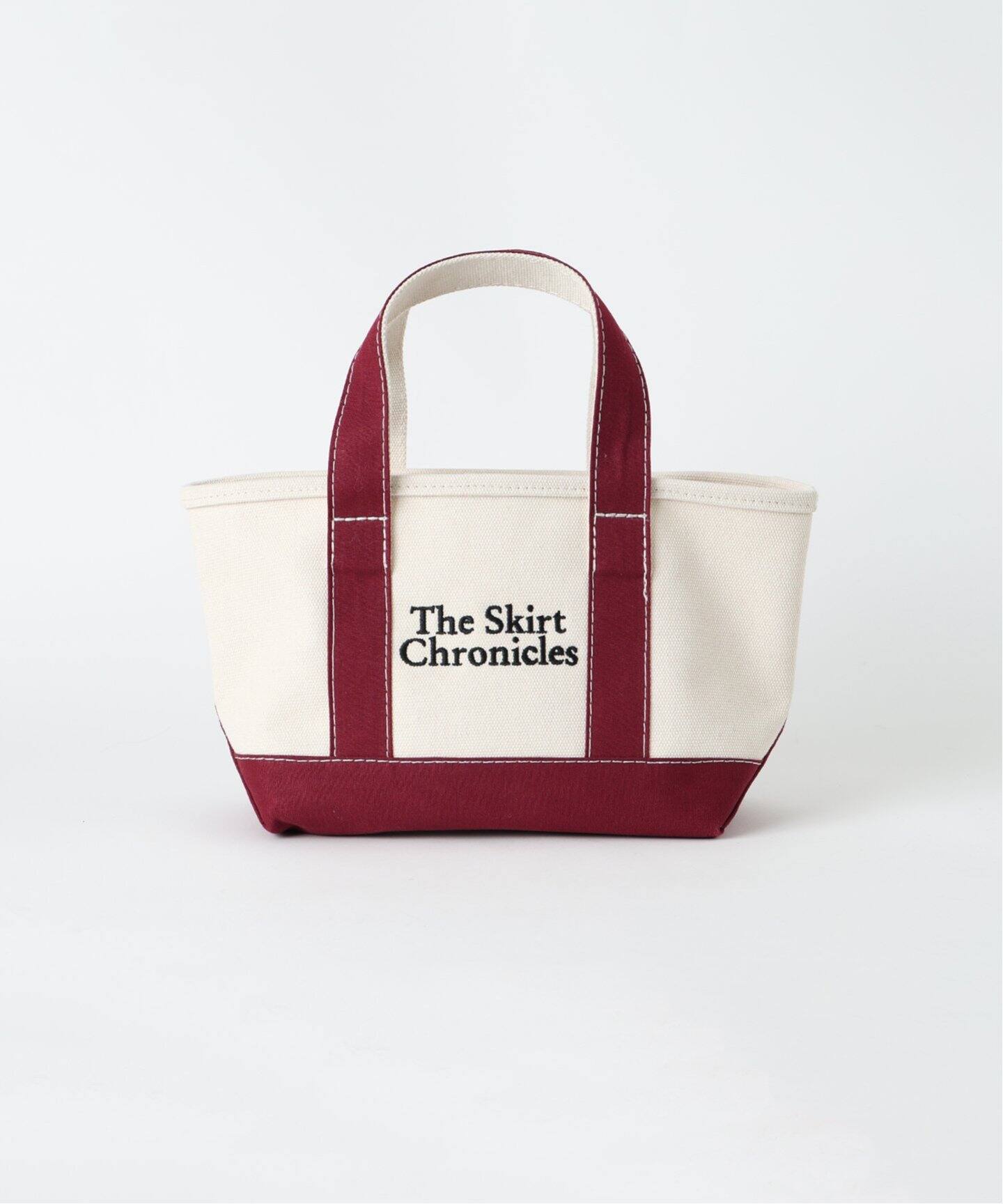 追加2》The Skirt Chronicles SLOBE別注 キャンバスミニトートバッグ 