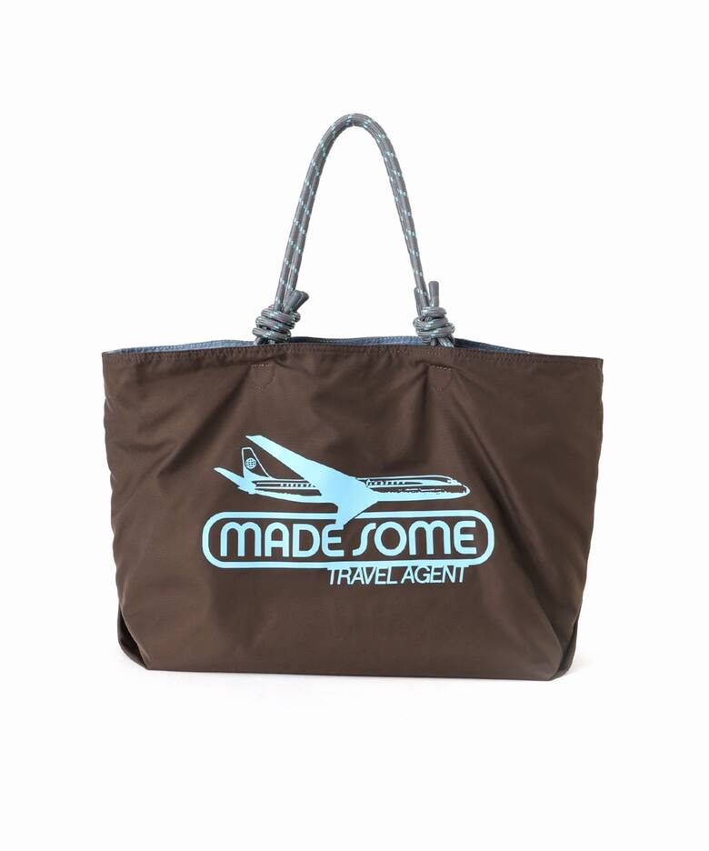 made some sports wear for SLOBE IENA ナイロン LOGO BAG（トート 
