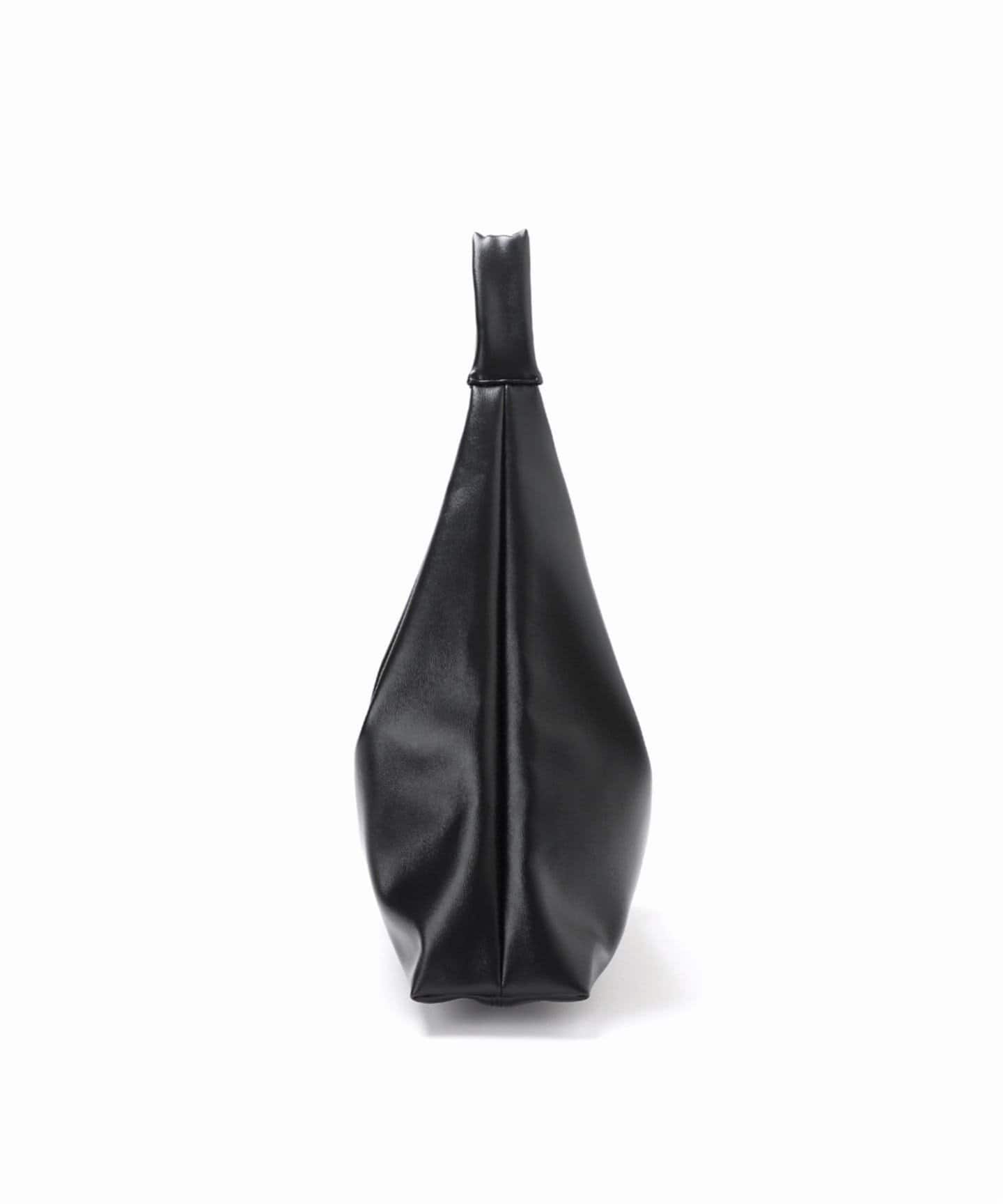 SLOBE IENA
ダブルループビッグラペルショートコート 追加予約》SLOBE 3WAY スムース巾着バッグ（その他バッグ